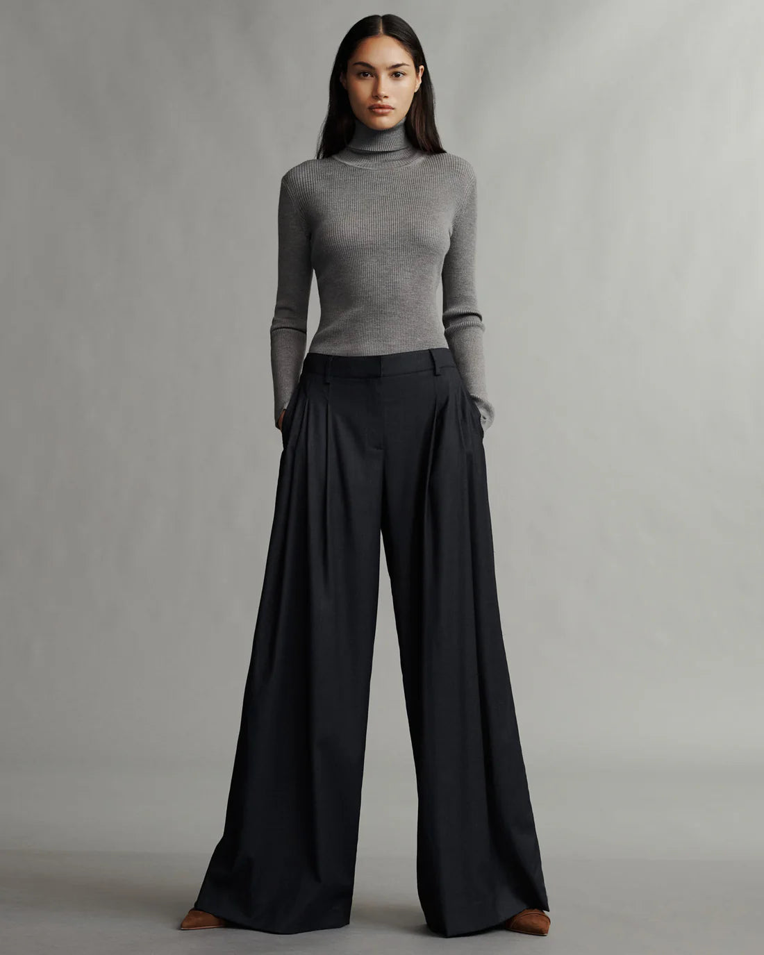 Knit Turtleneck in Merino Wool