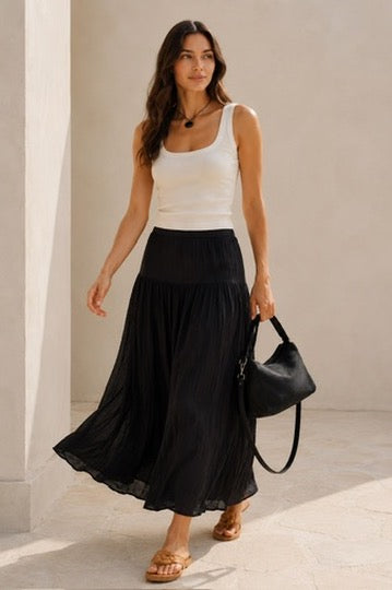 Evelyn Skirt in Black