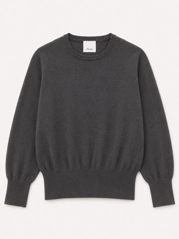 Crew Neck Sweater in Black