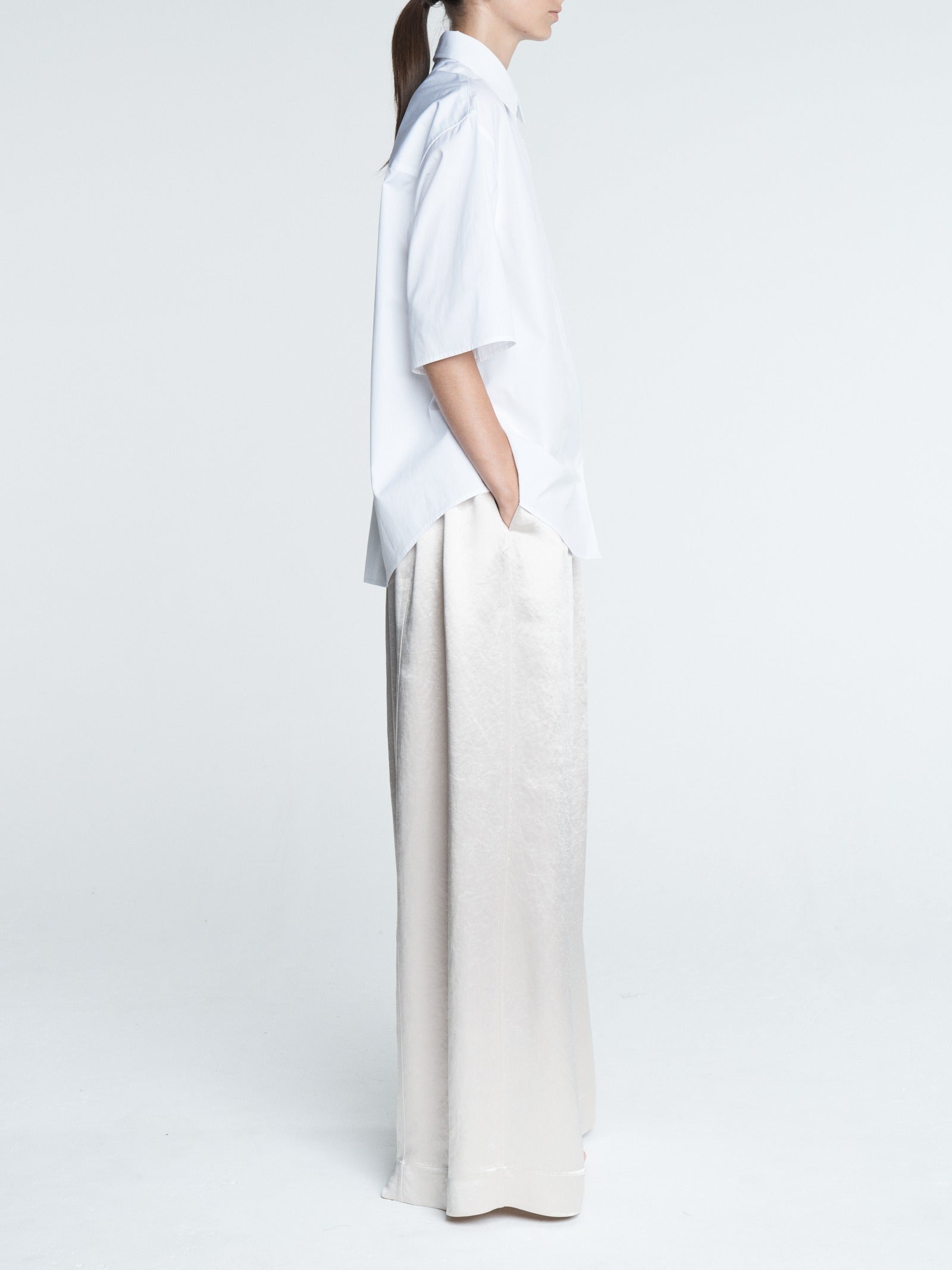 Basketball Trouser in Champagne