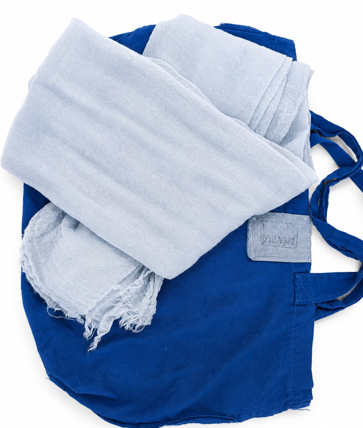 Cashmere Scarf 601 in Light Blue