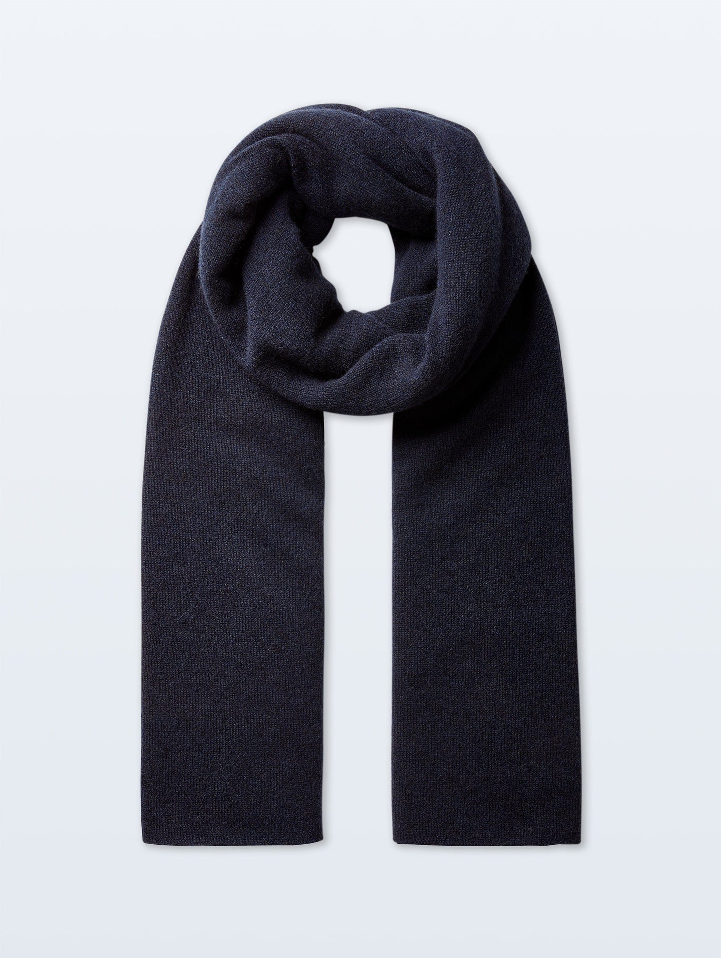 Cashmere Travel Wrap in Navy