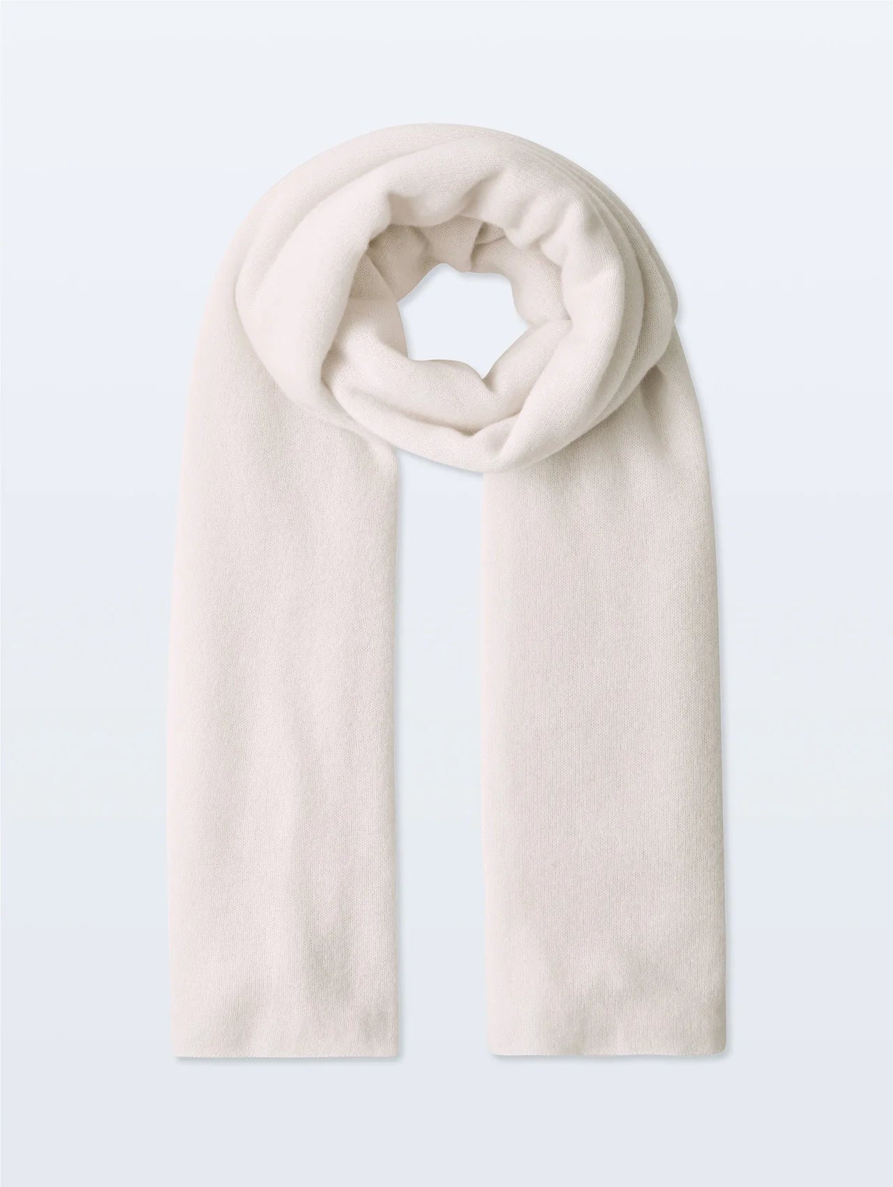 Cashmere Travel Wrap in Soft White