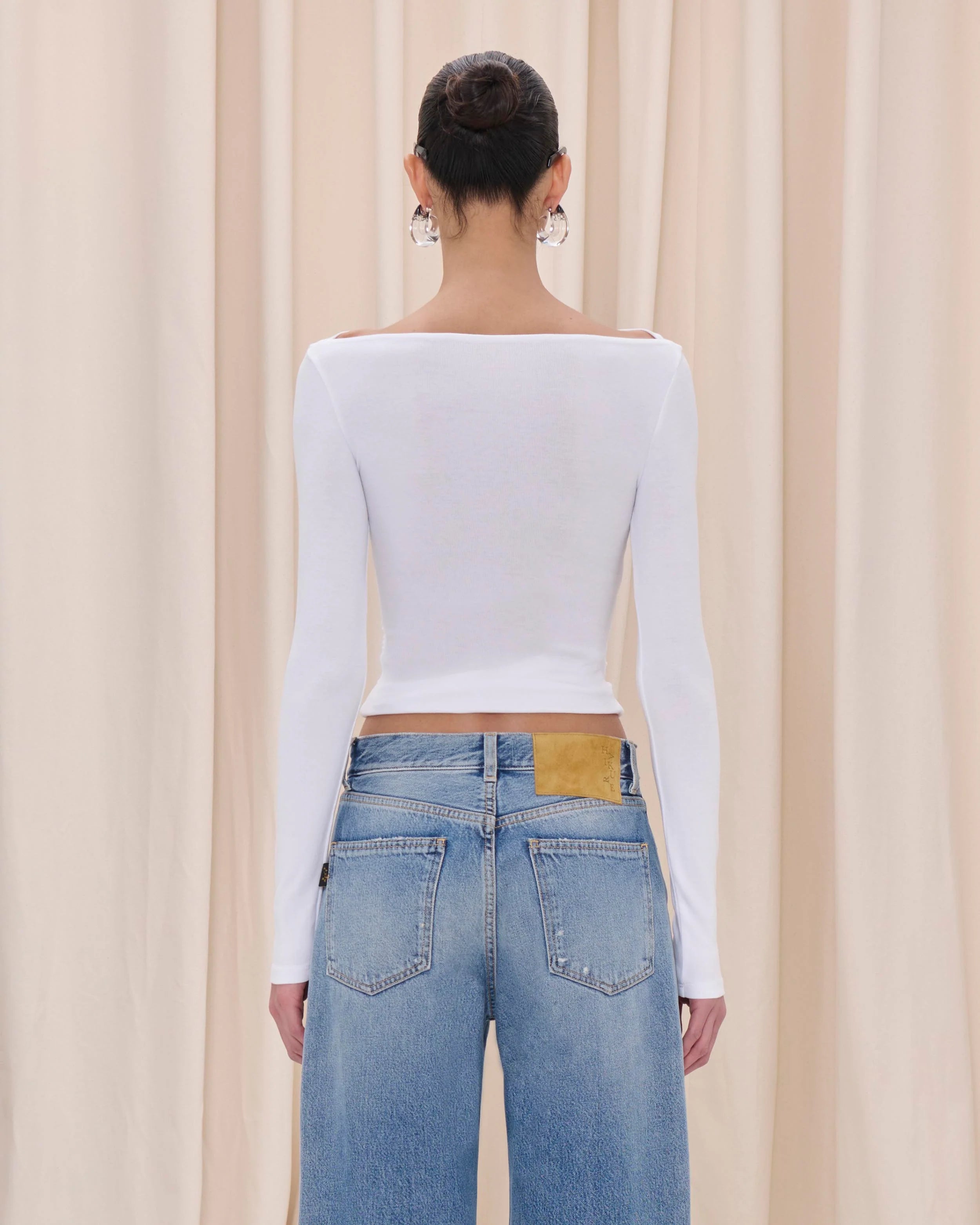 Korea Denim Pant in Nordic Blue