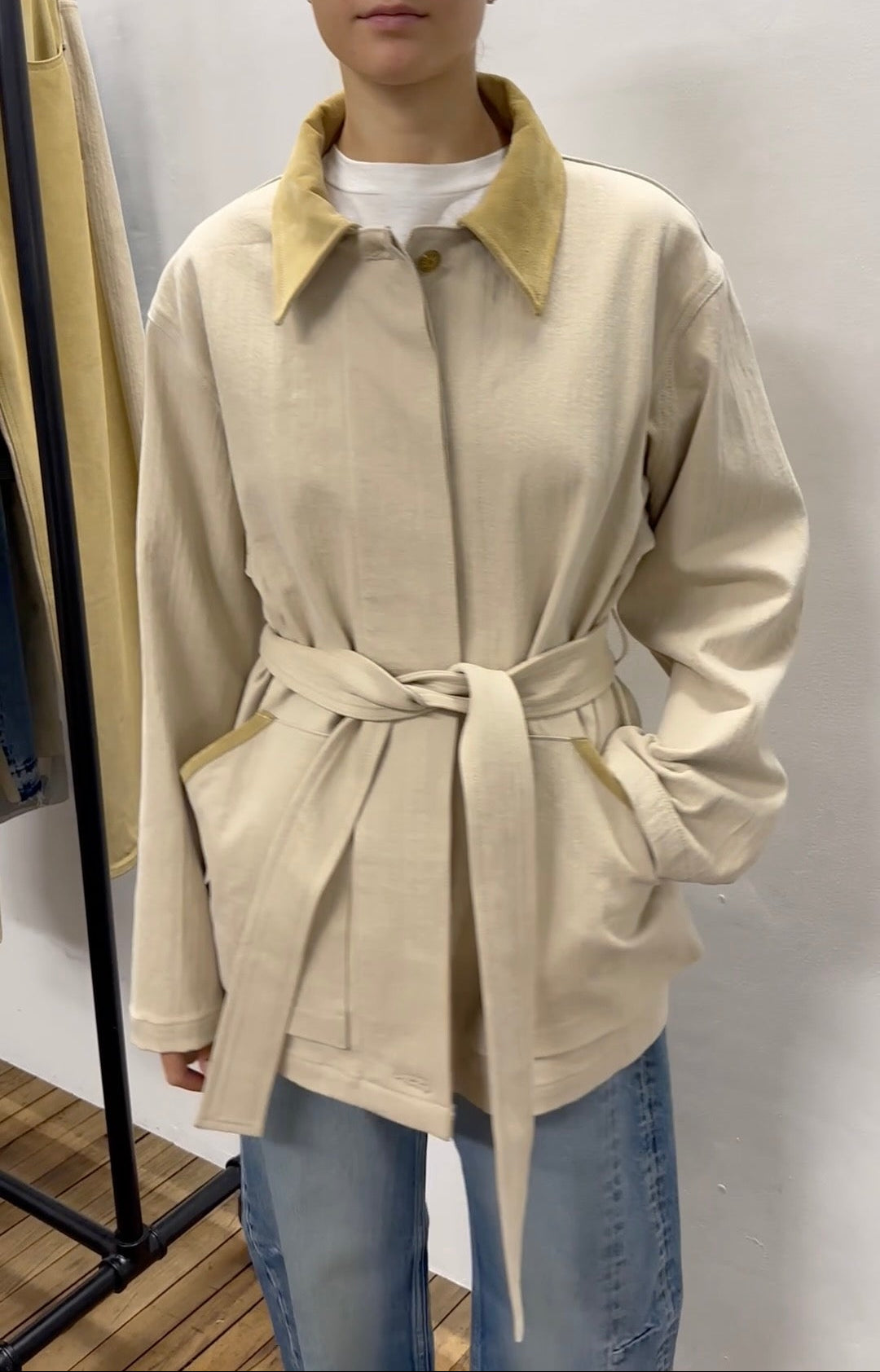 Workwear Jacket in Khaki