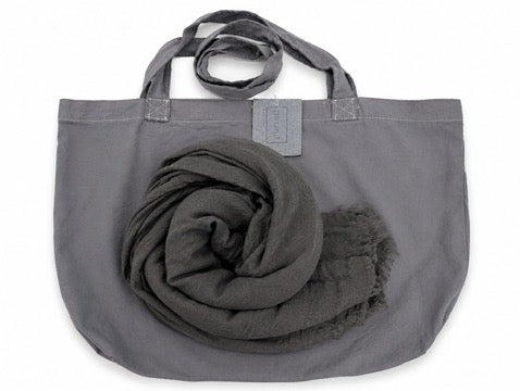 Cashmere Scarf 601 in Marten Brown