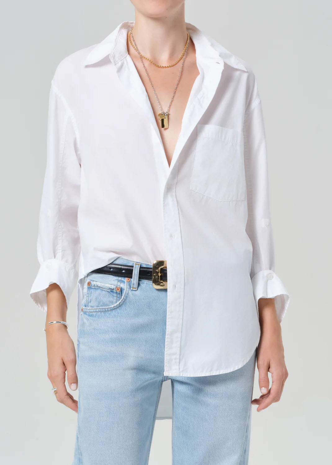 Kayla Shirt in Optic White