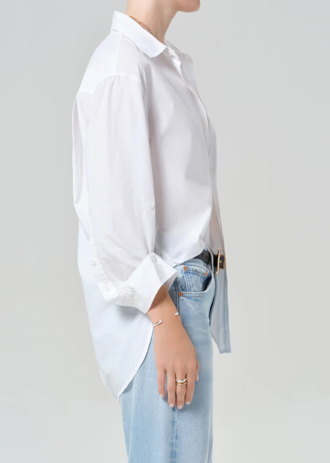 Kayla Shirt in Optic White