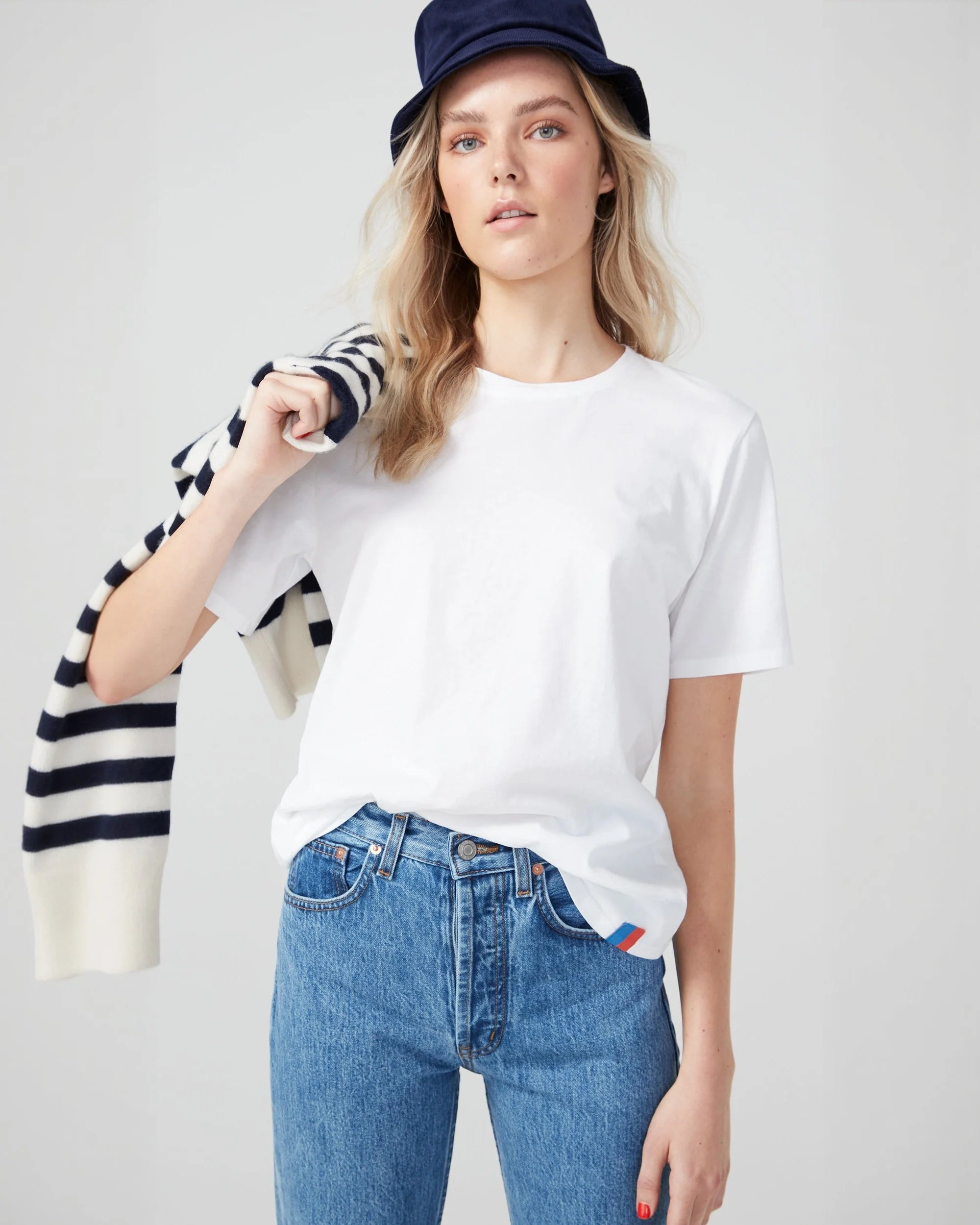 The Modern Tee in White
