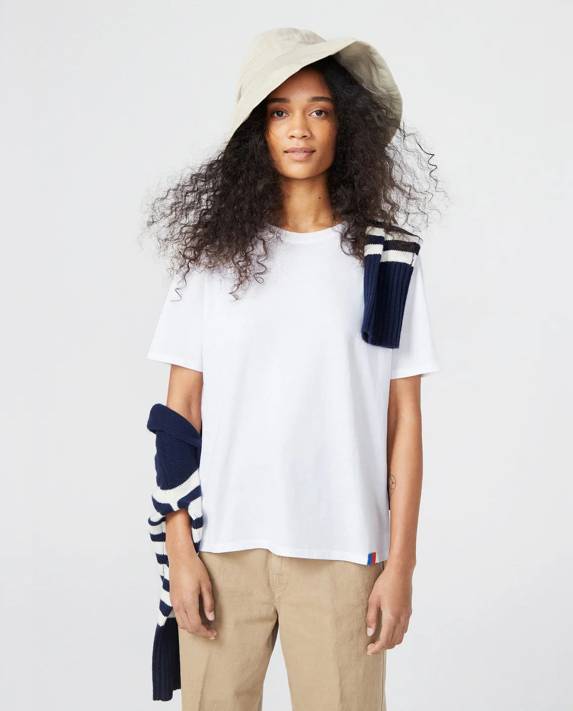 The Modern Tee in White