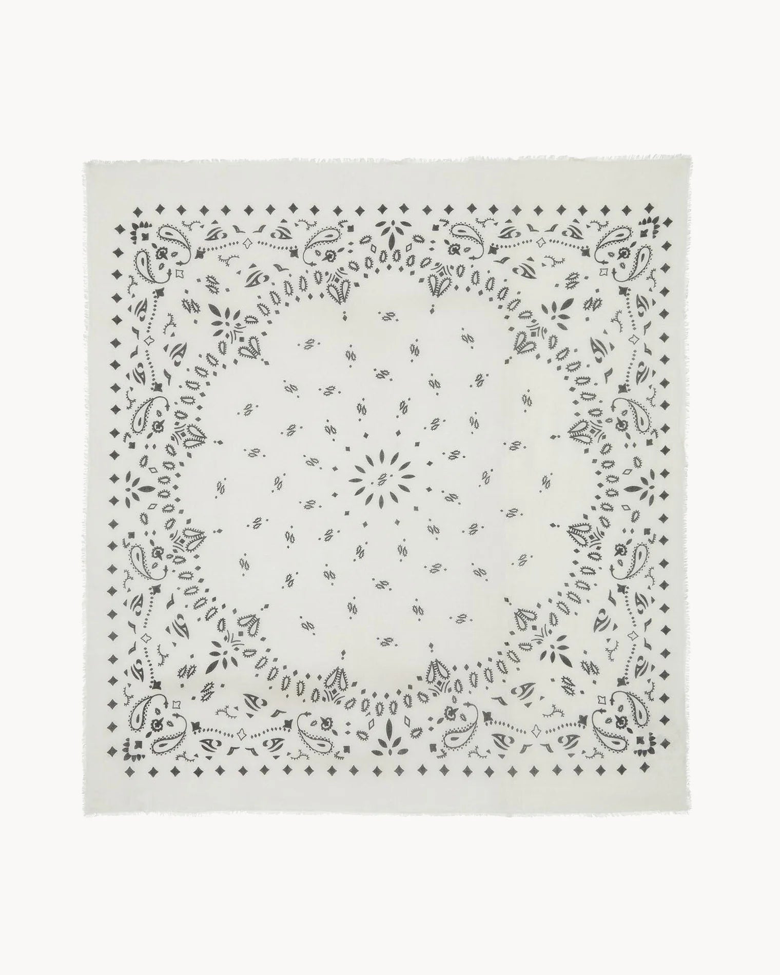 Extra Large Bandana Effy in White