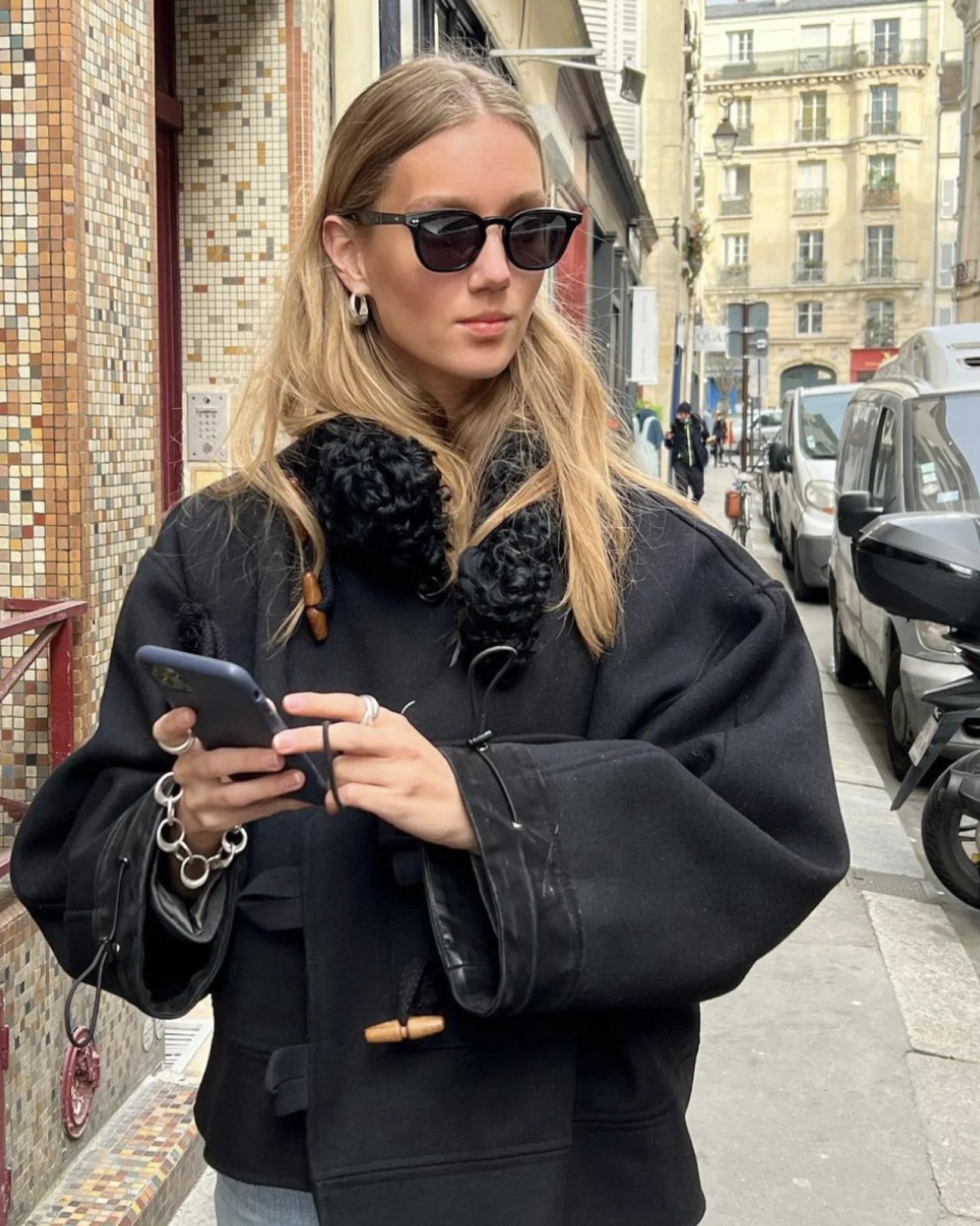 The Andrea Earrings in Silver