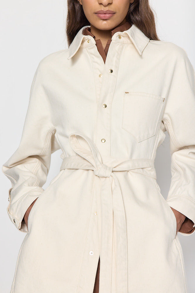 Cinch Jacket in Buff Wash