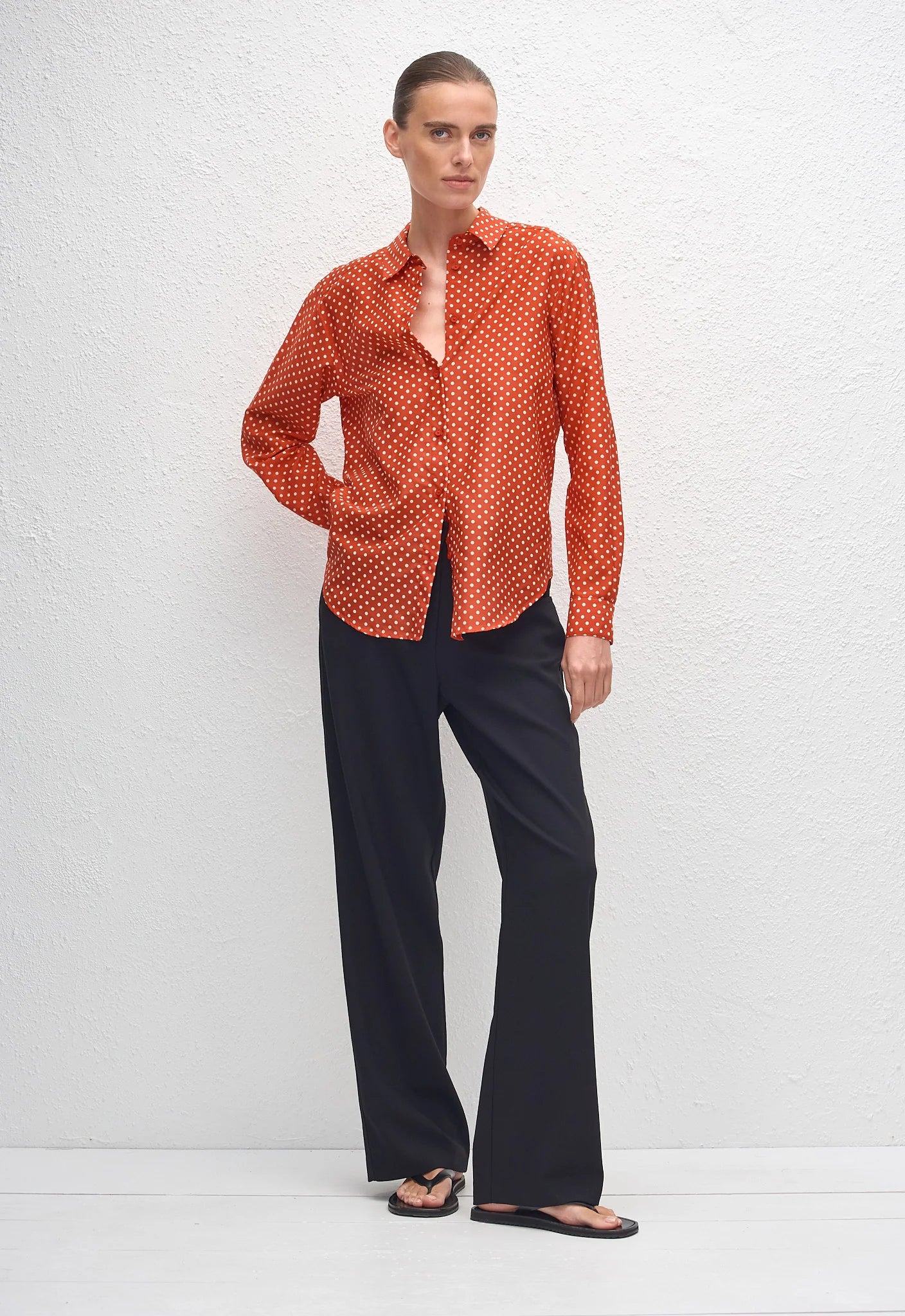 Classic Shirt in Polka Dot