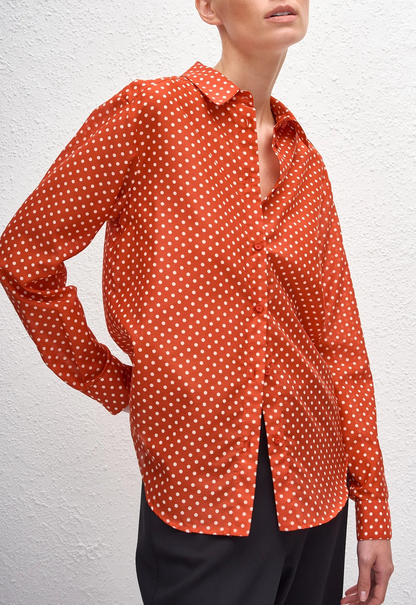 Classic Shirt in Polka Dot