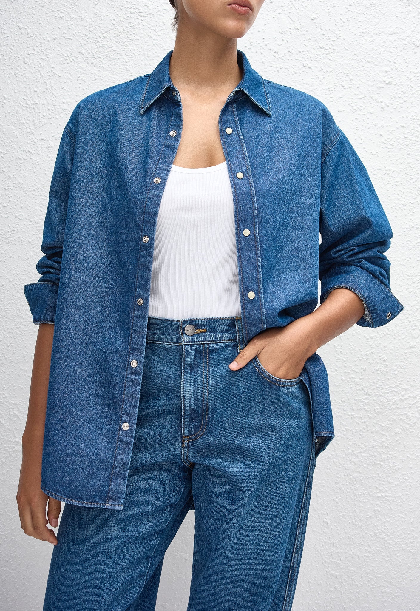Denim Shirt in Classic Wash