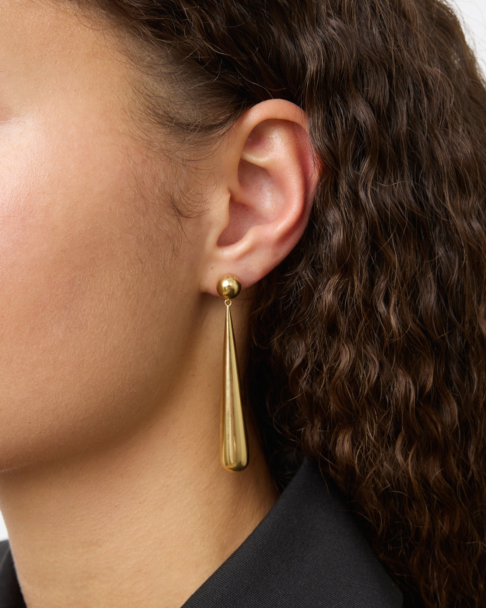 The Louise Earrings in Gold for Spring 26
