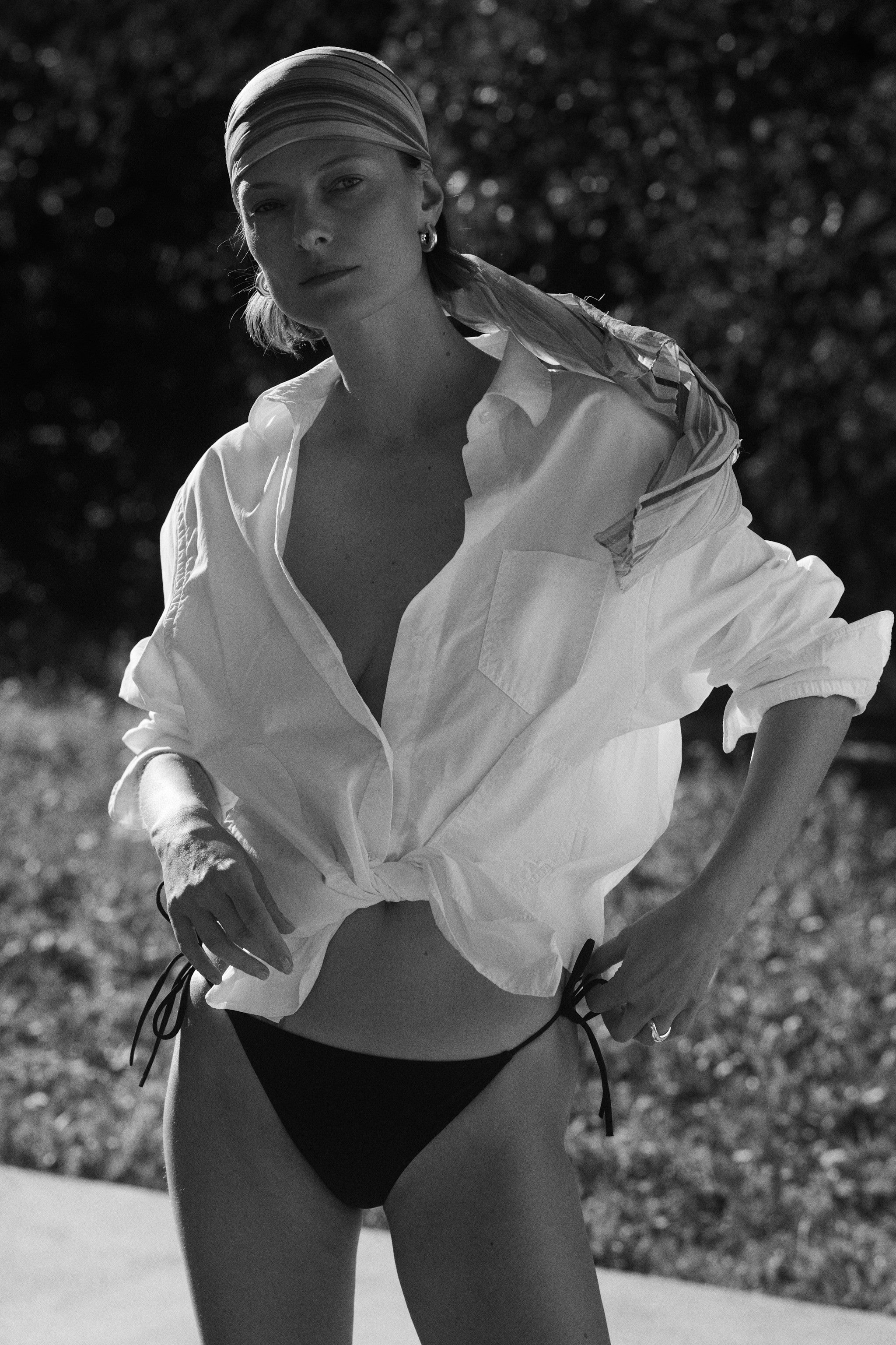 The Rose Earrings in Silver