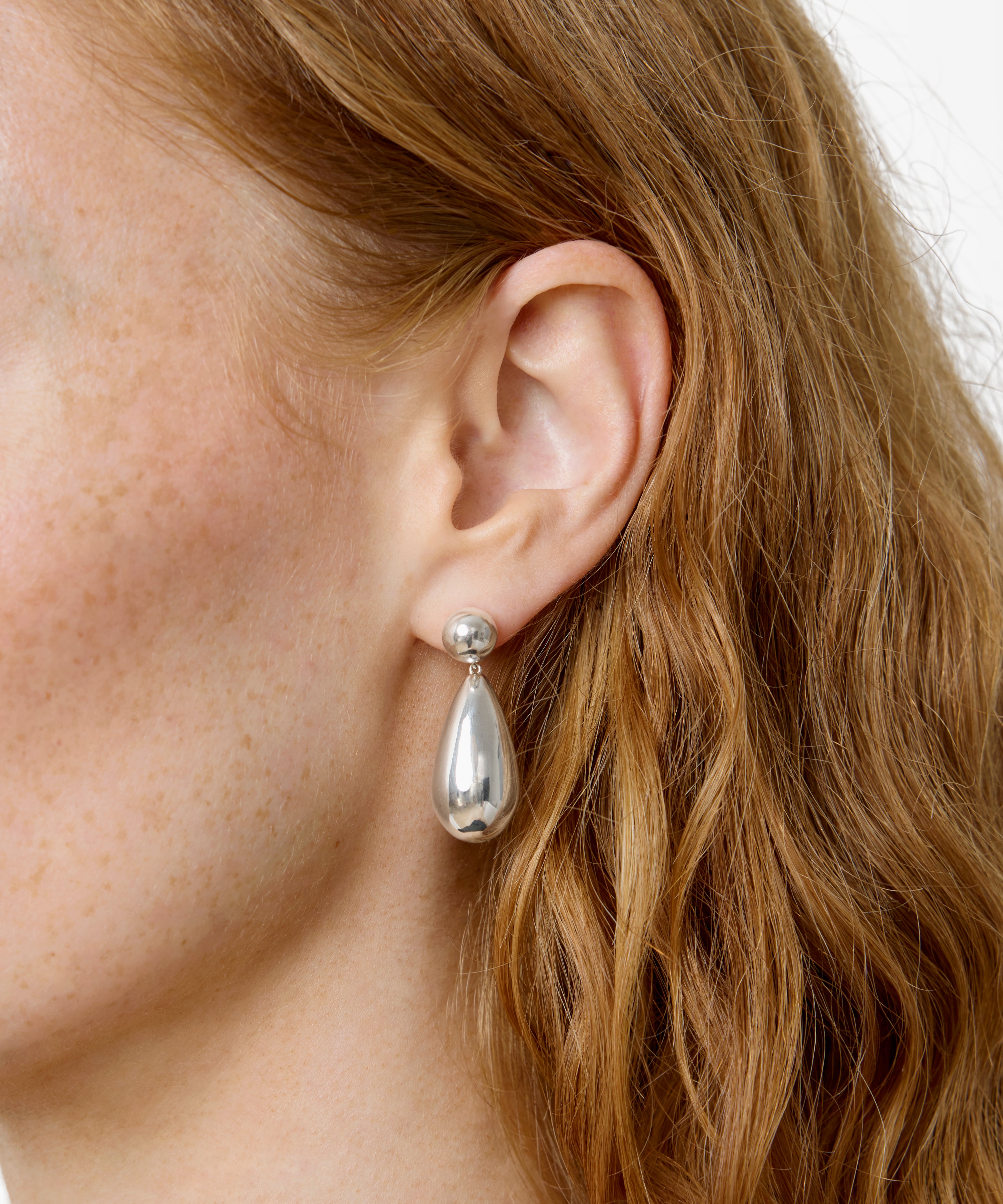 The Lola Earrings in Silver