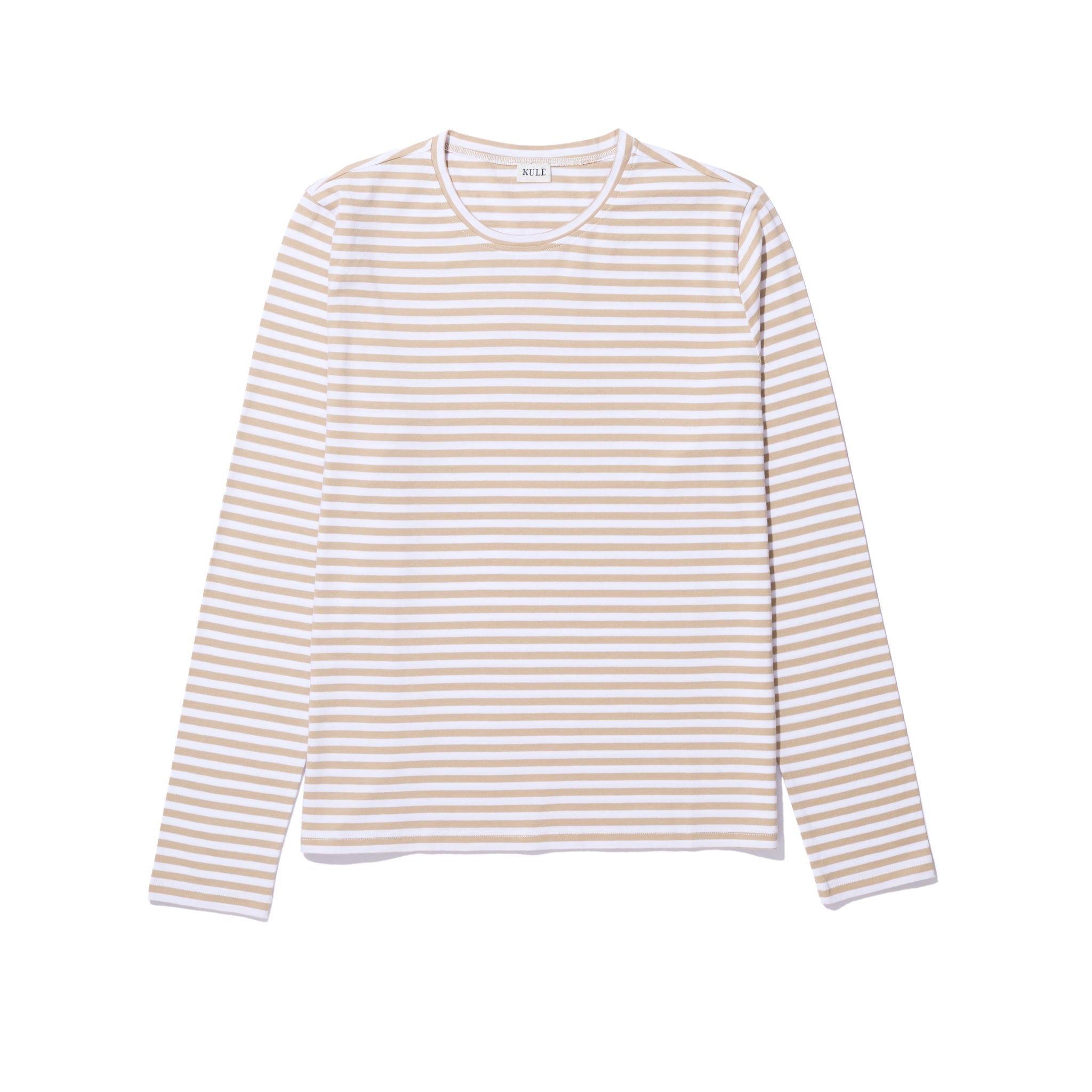 The Modern Long in Khaki/White