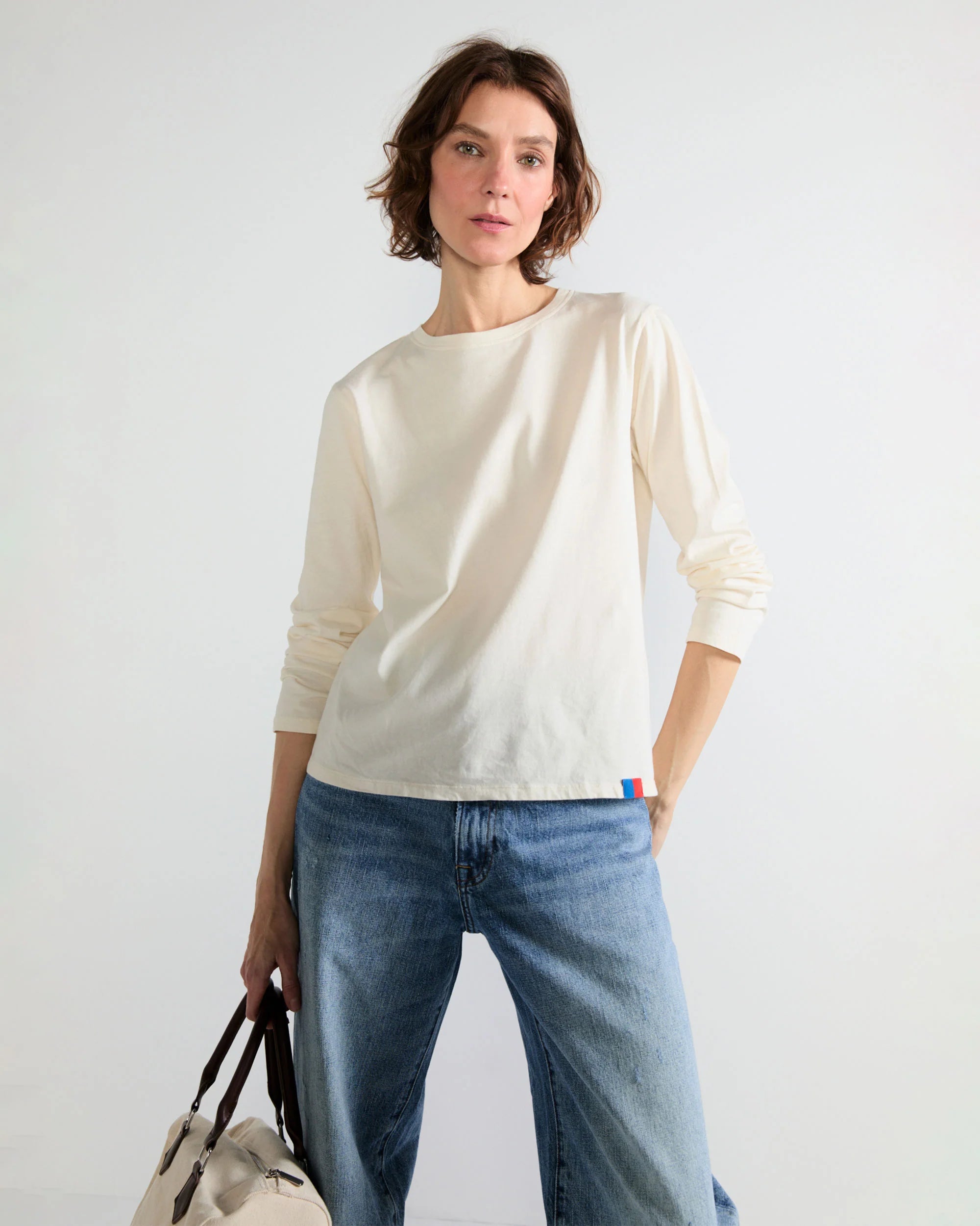 The Modern Long Sleeve in Cream