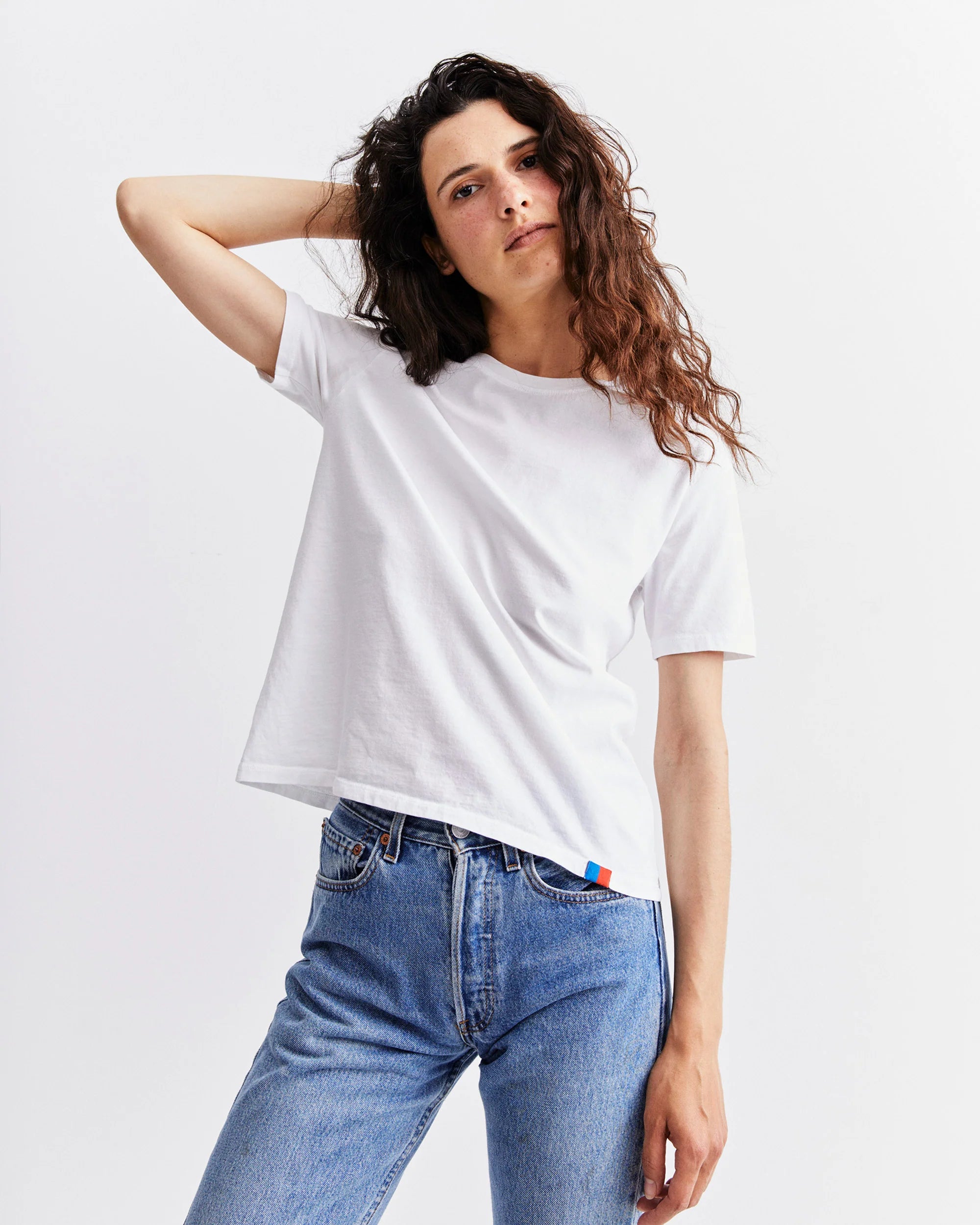 The Modern Tee in White