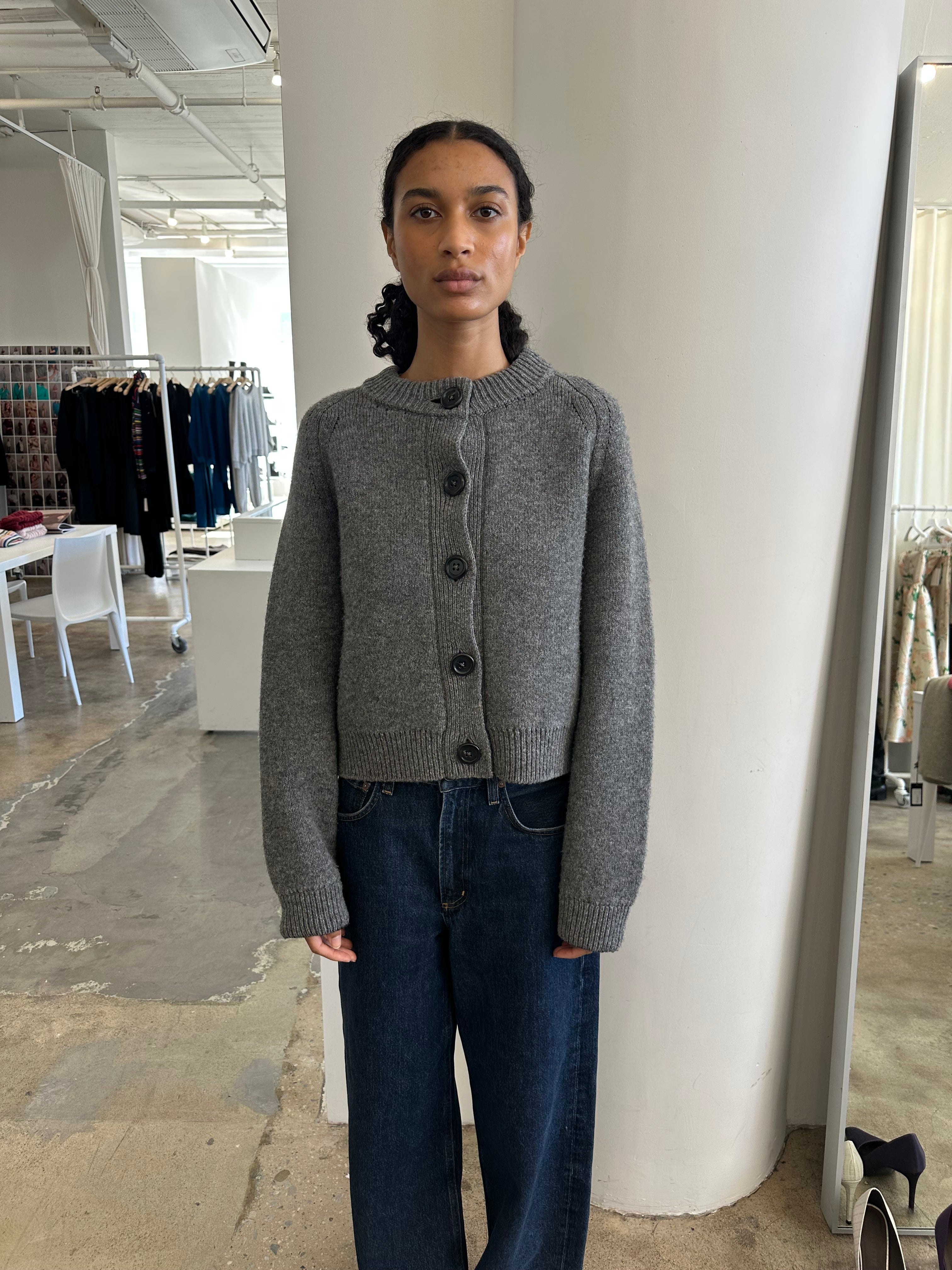 Sherman Cardigan in Sand