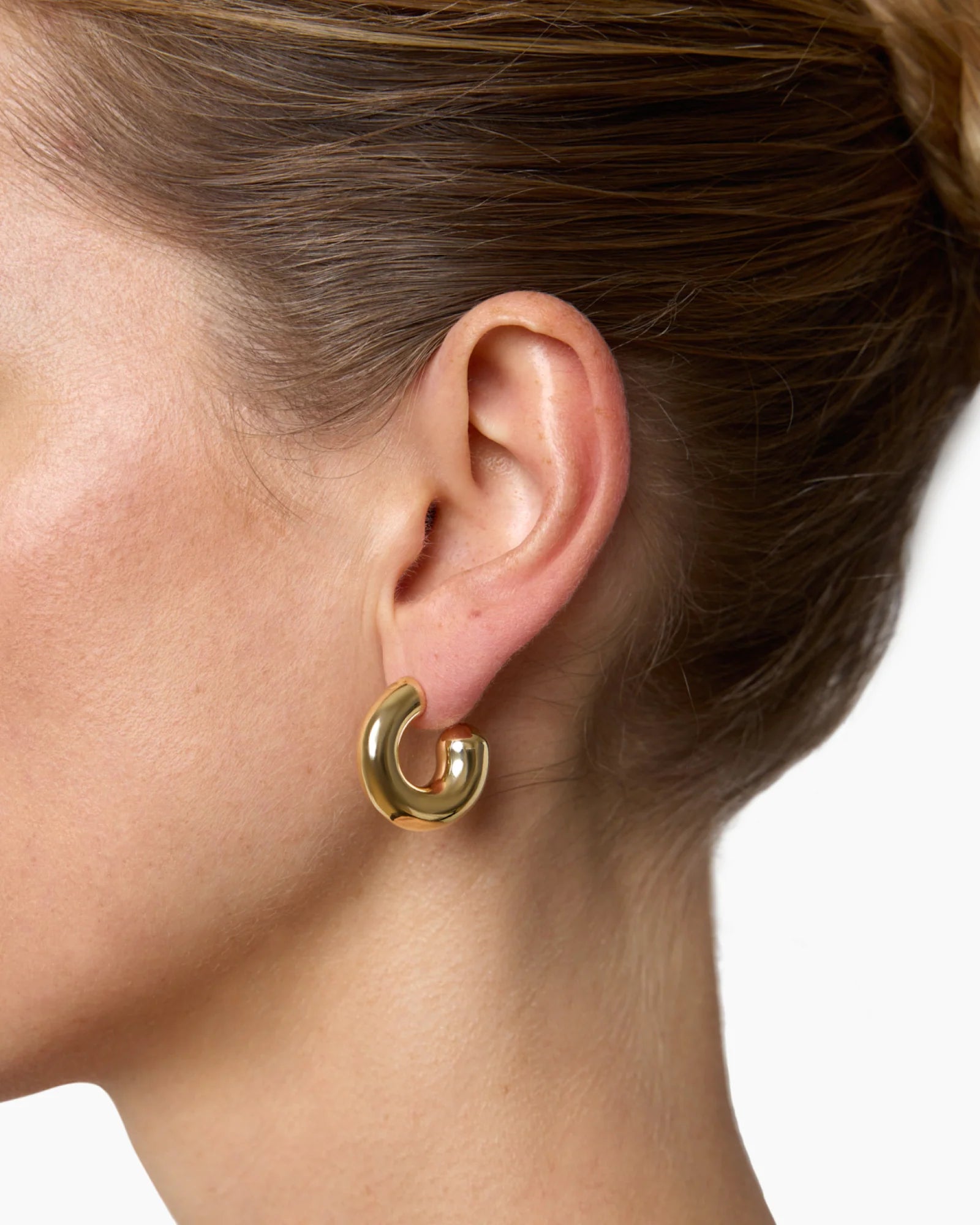 The Rose Earrings In Gold