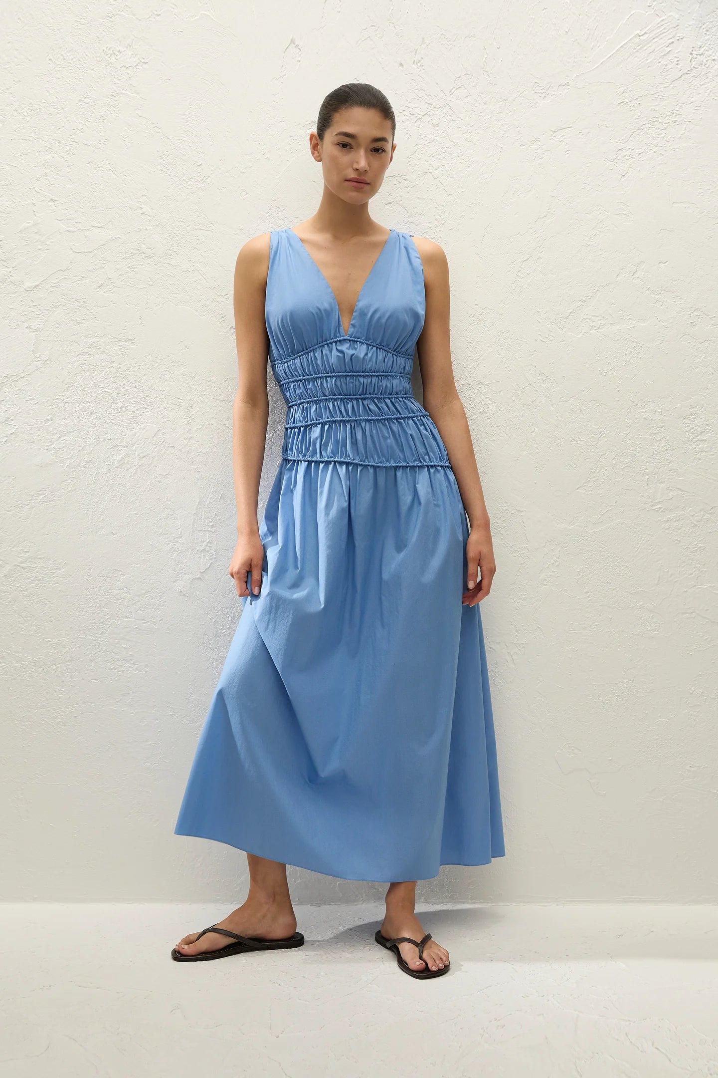 Saja Maxi Dress in Venice Blue