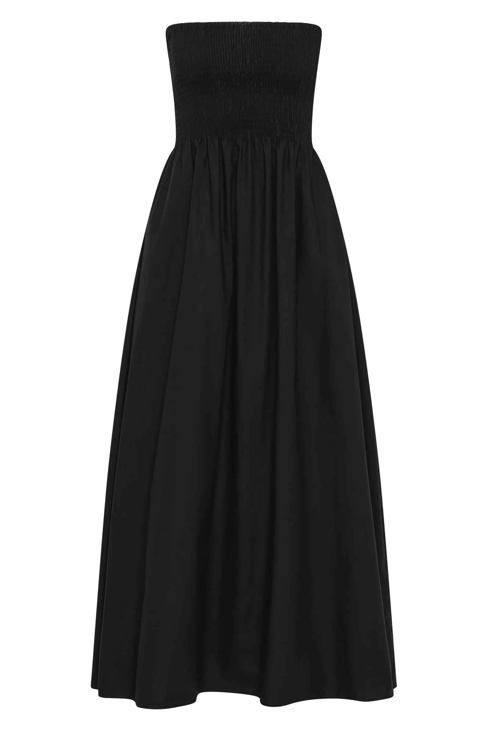 Jamie Midi Dress in Black