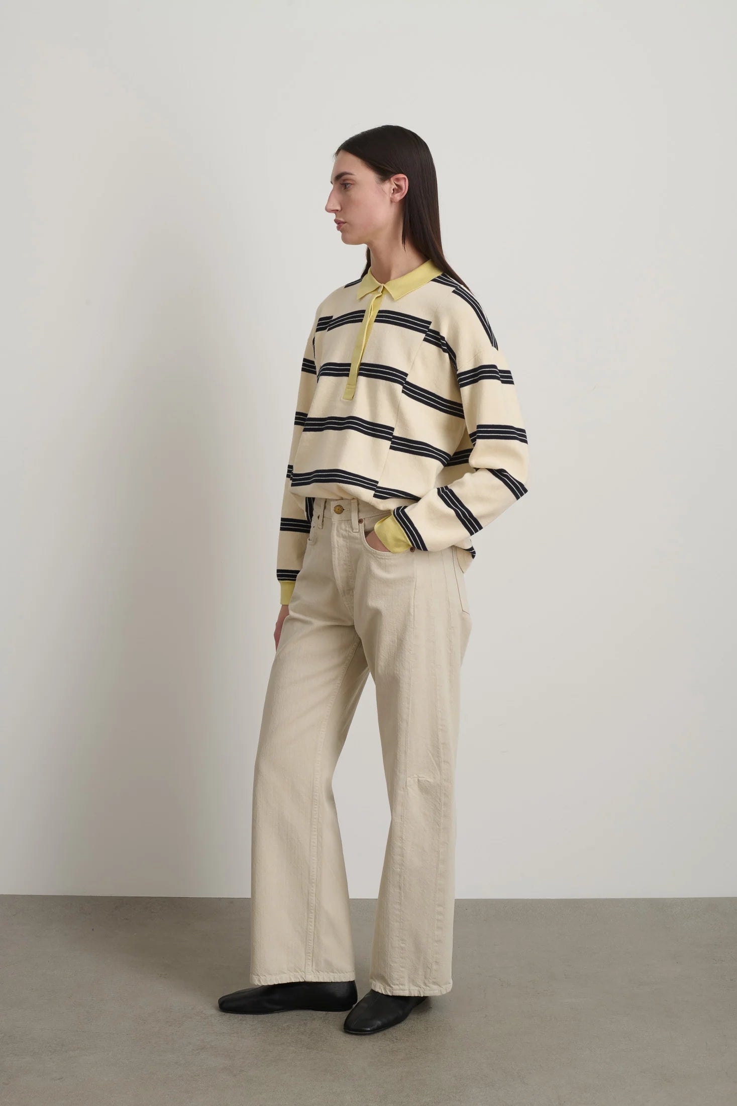 Slim Lasso in Chalk Overdye