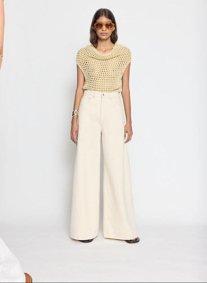 Slick Pant in Buff Wash