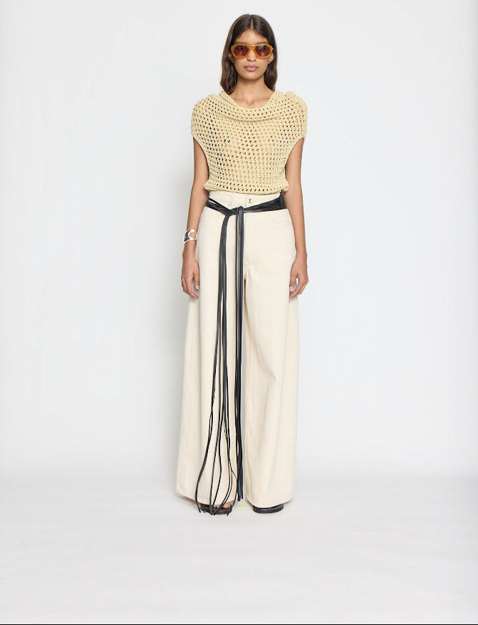 Slick Pant in Buff Wash