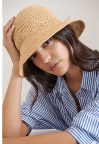 Provence 8 Raffia Hat in Nougat