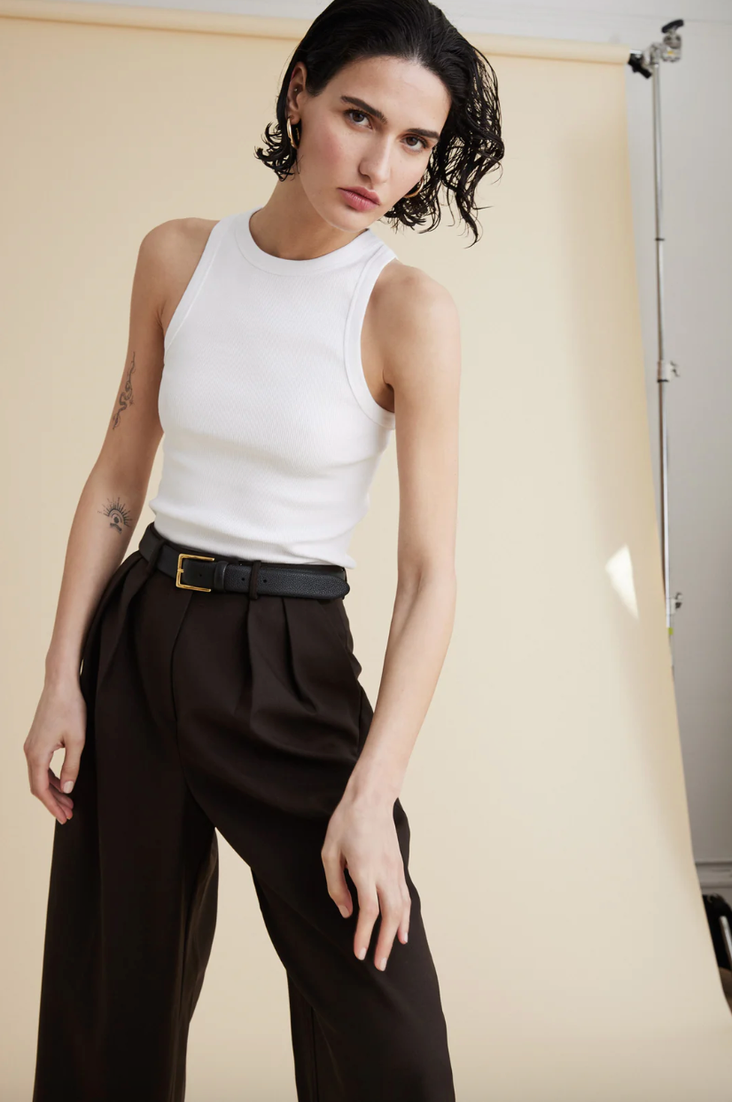 Not So Basic Tank in White