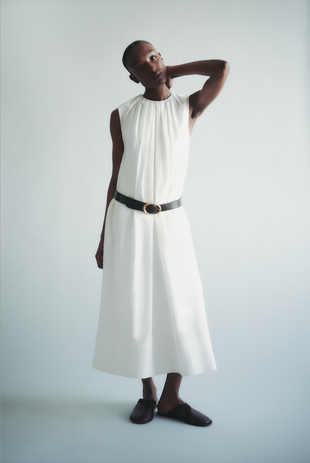 Summer Gown in Ivory