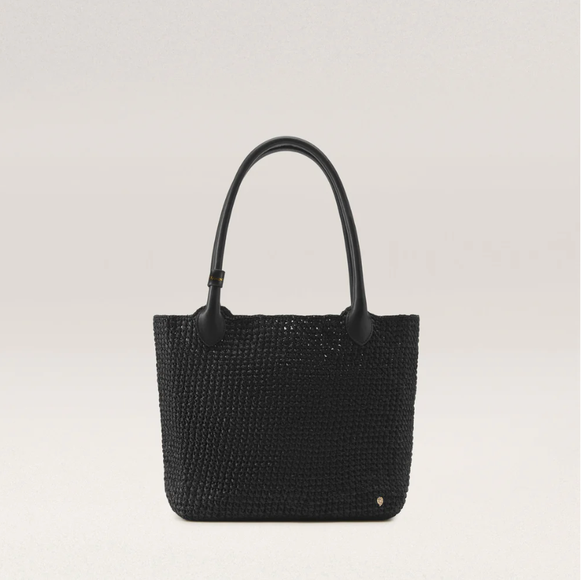 Ampara Tote in Charcoal Black