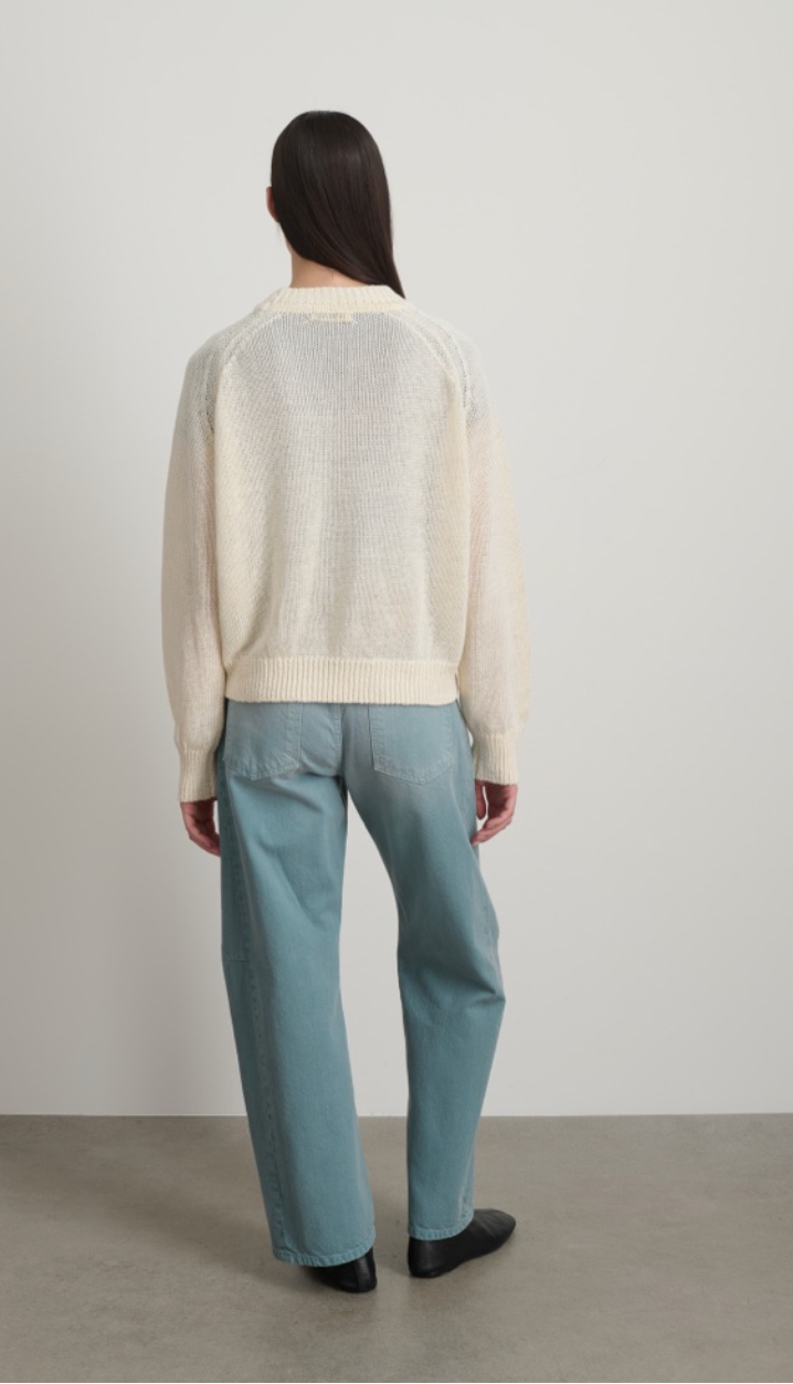 Lind Crewneck in White