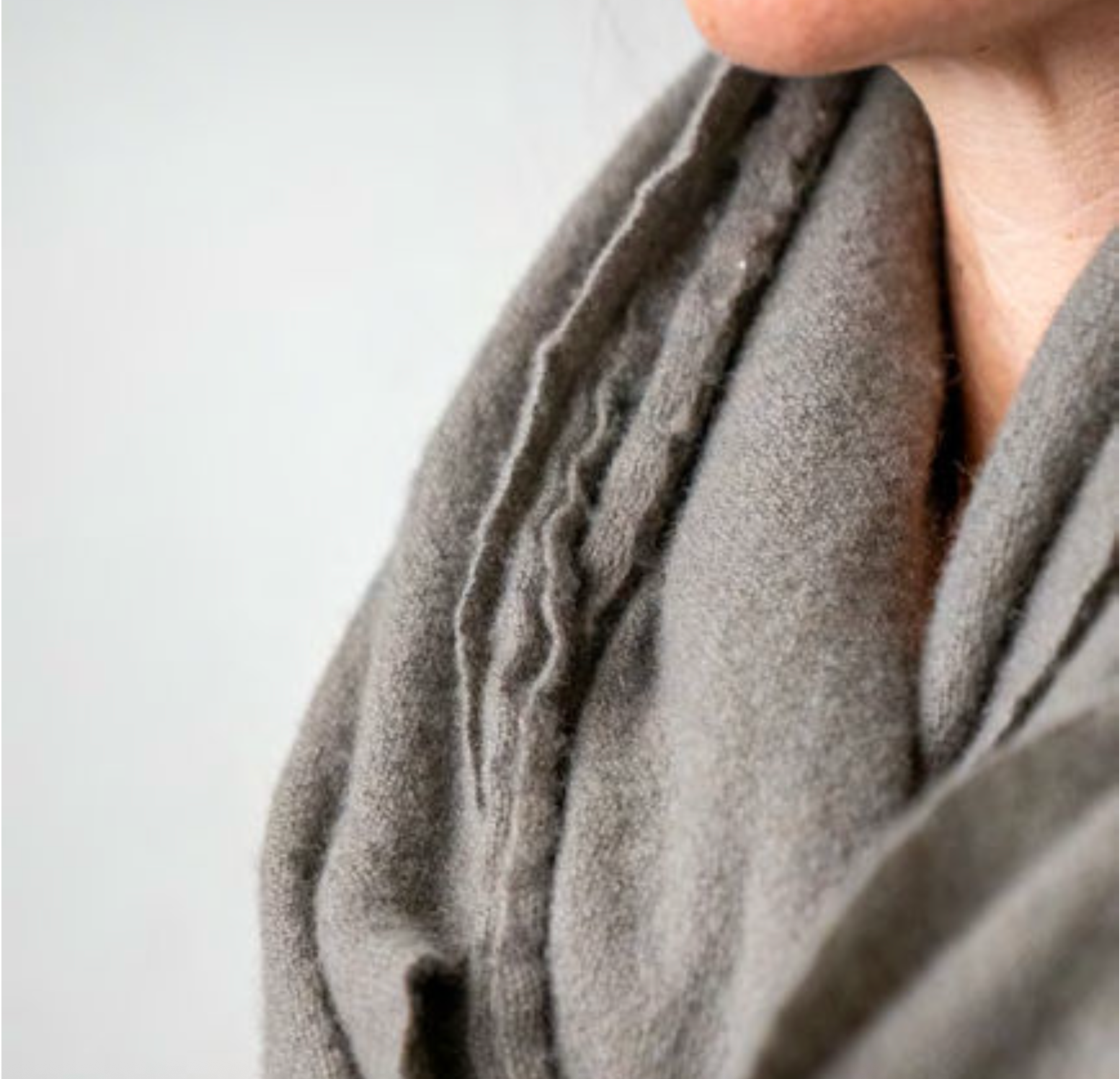 Simple Large Cashmere Shawl 710 in Marten Brown by Private_0204