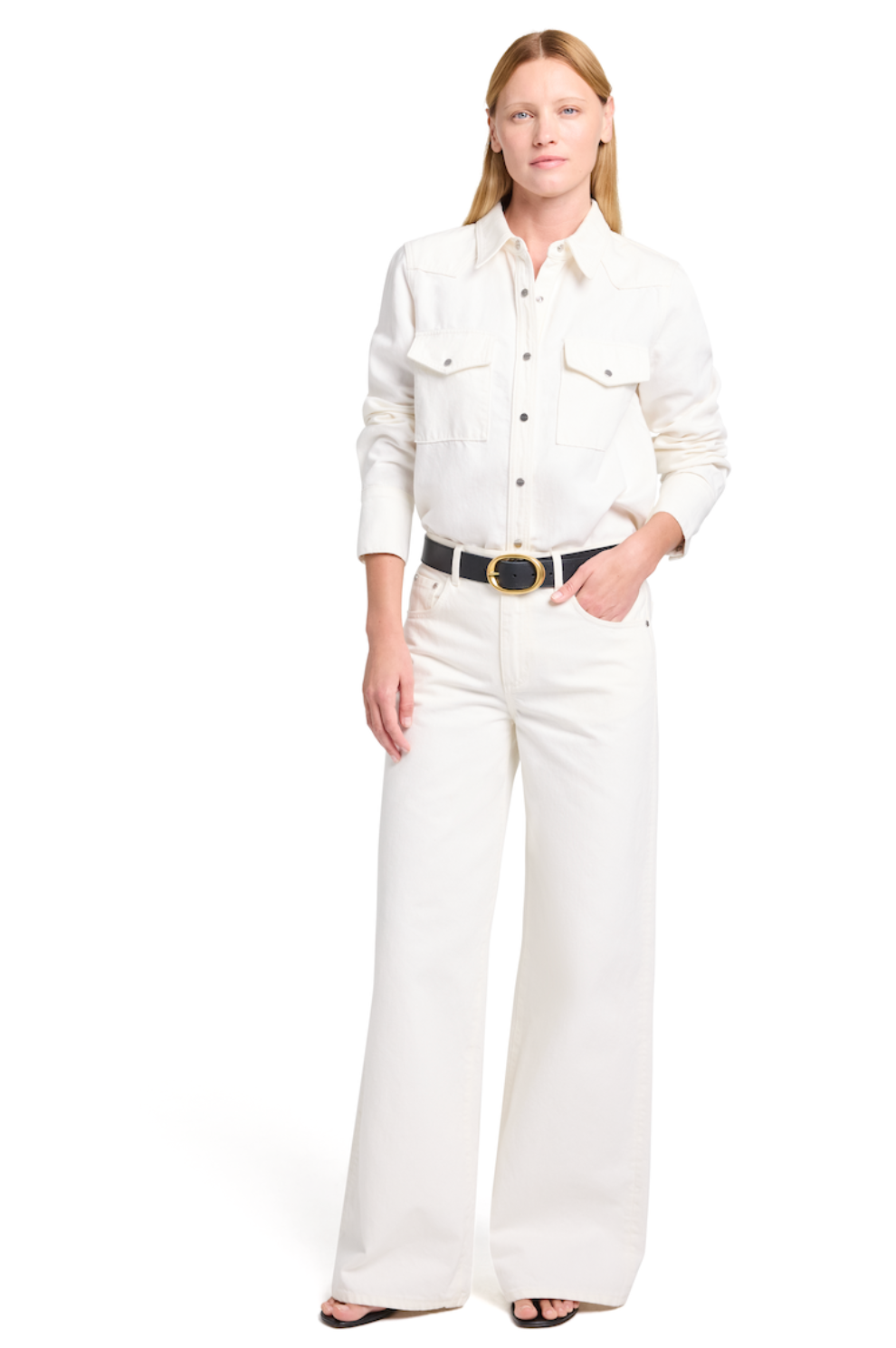 Tiny Dancer Denim in White