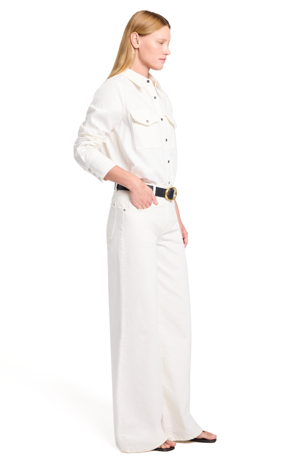 Tiny Dancer Denim in White