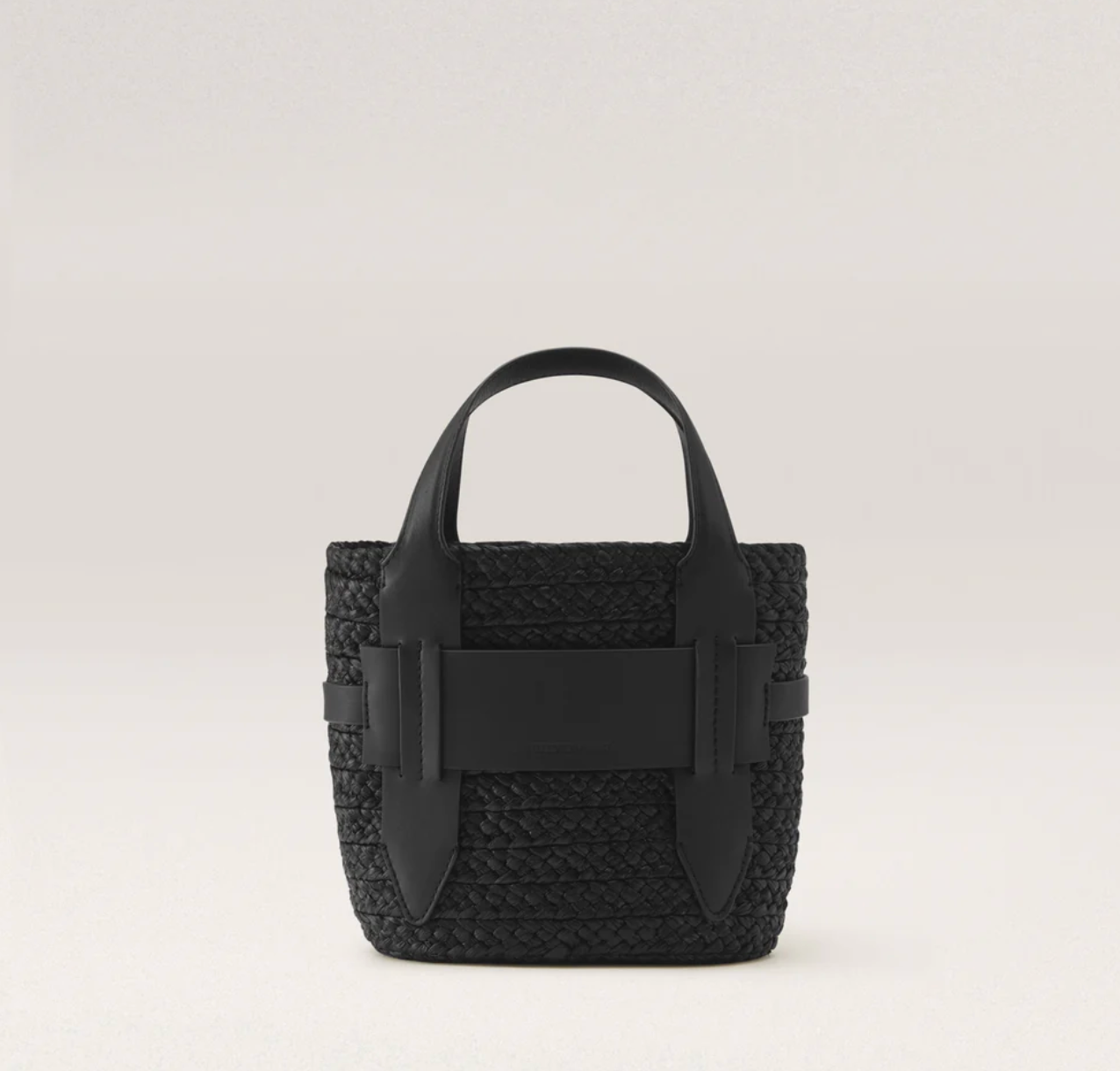 Lipari Tote Small in Charcoal/Black