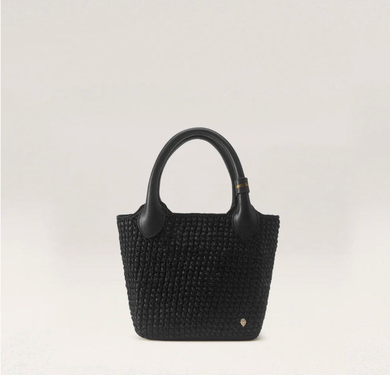 Ampara Mini Tote in Charcoal/Black