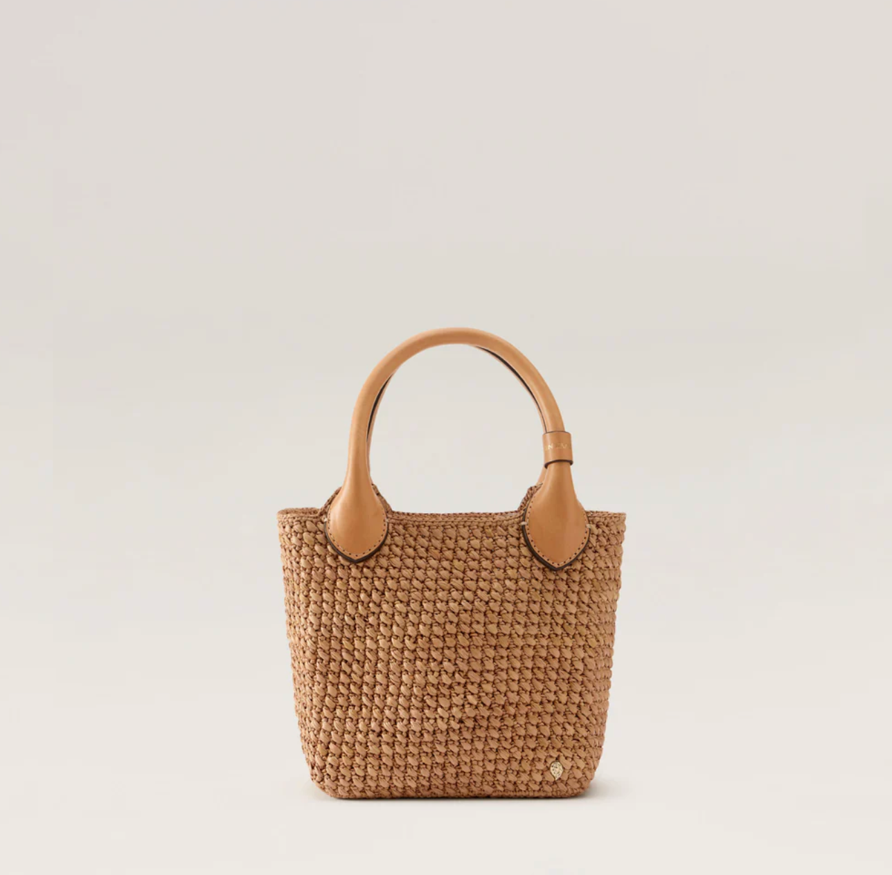 Ampara Mini Tote in Nougat/Caramel