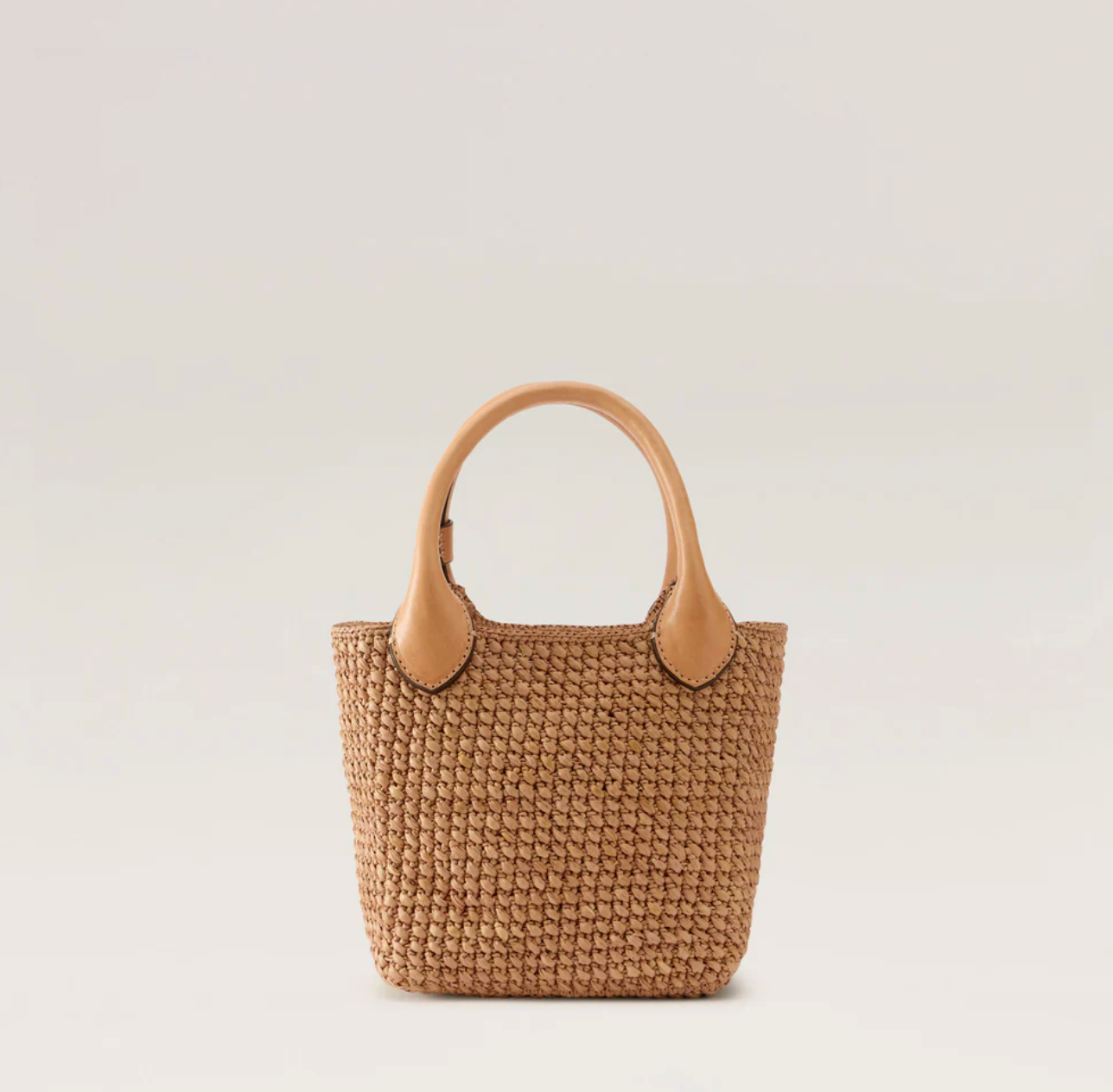 Ampara Mini Tote in Nougat/Caramel