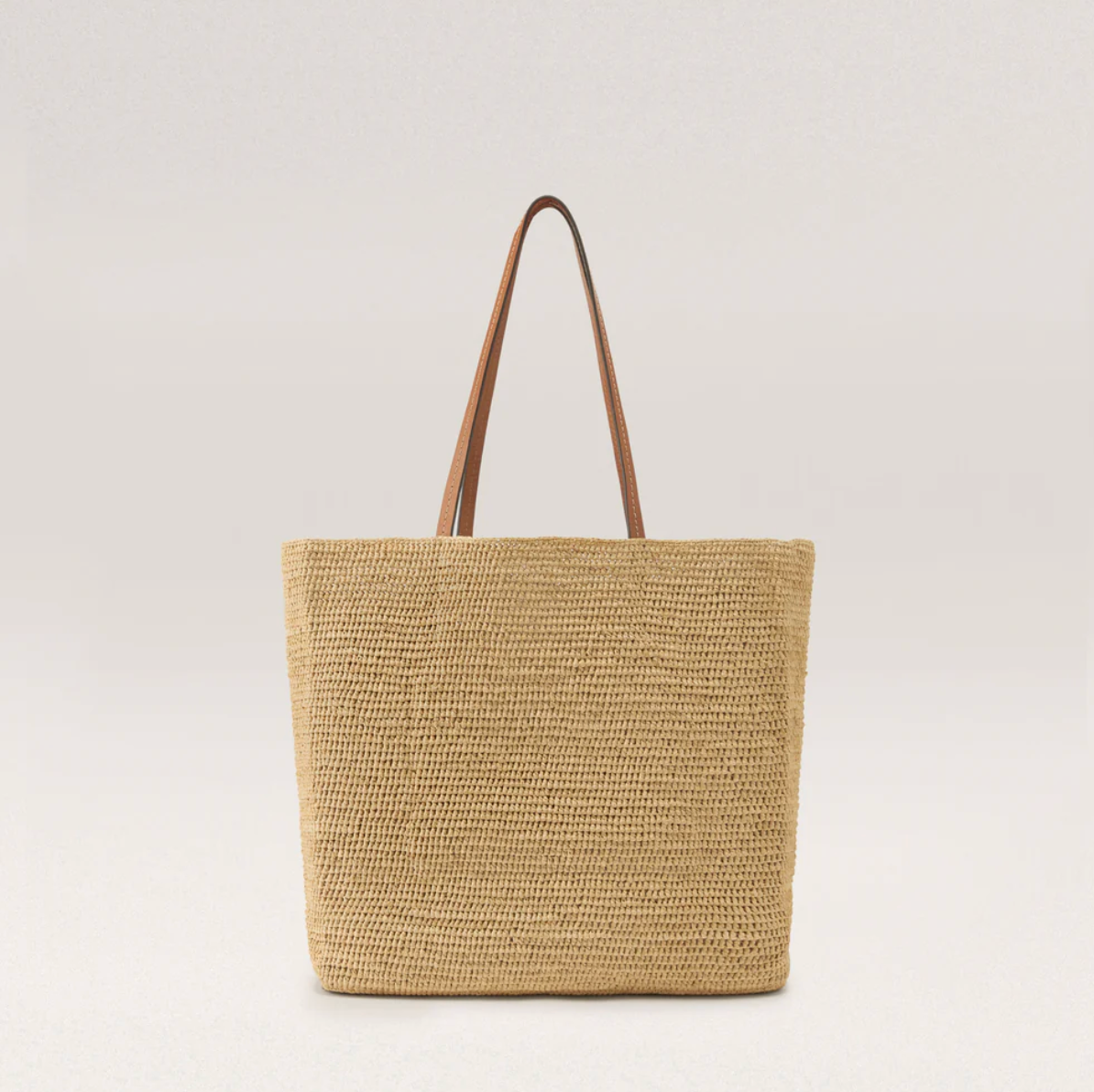 Matale Tote in Natural/Cotto