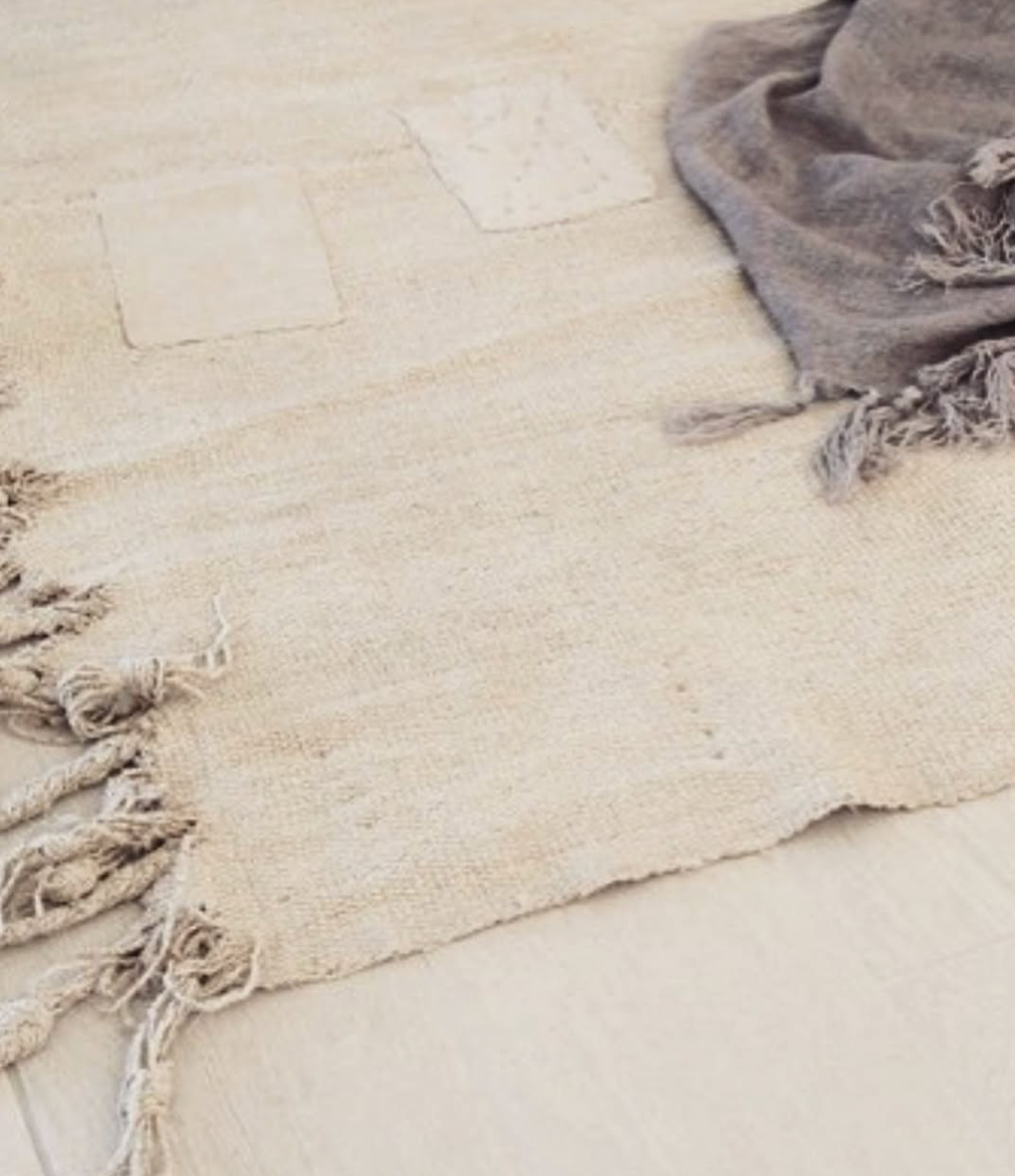 Natural Hemp Rug No. 080
