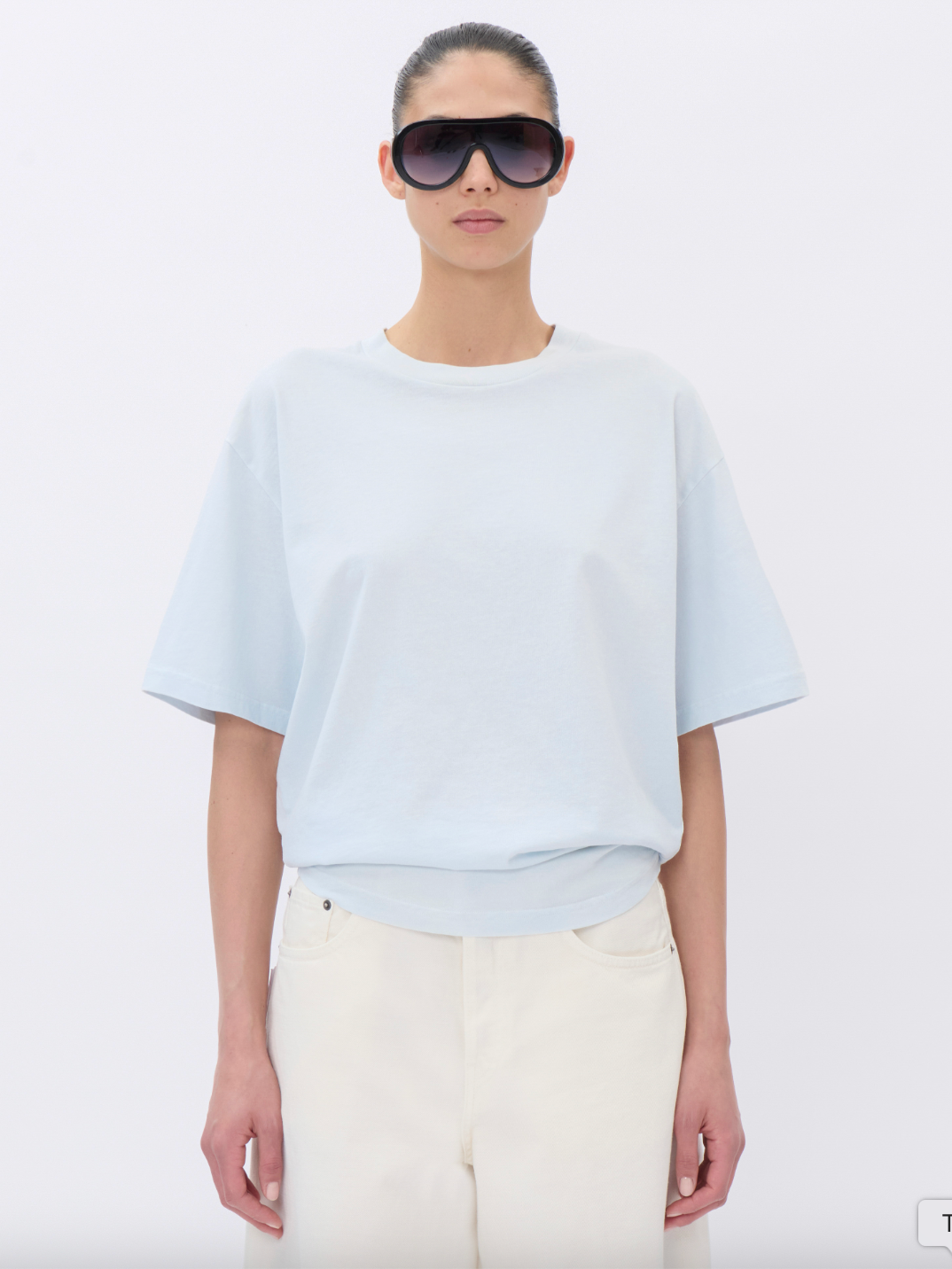 Honey Oversized T-Shirt in Plein Air