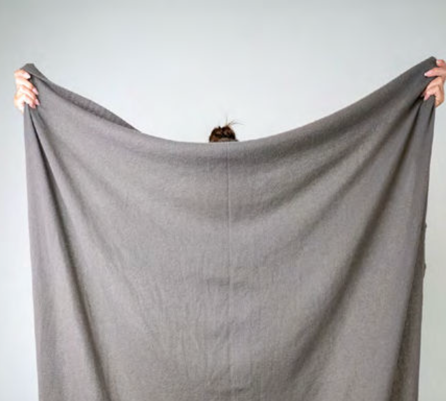 Cashmere Scarf 601 in Marten Brown