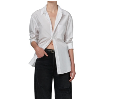 Kayla Shirt in Optic White